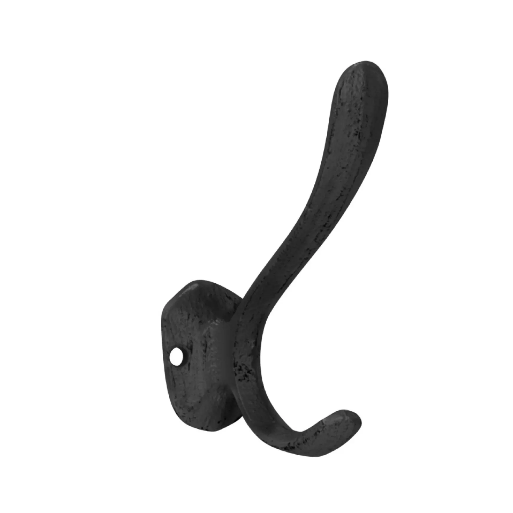 Handles & Hooks*Attitudes Import Double Hook - Black