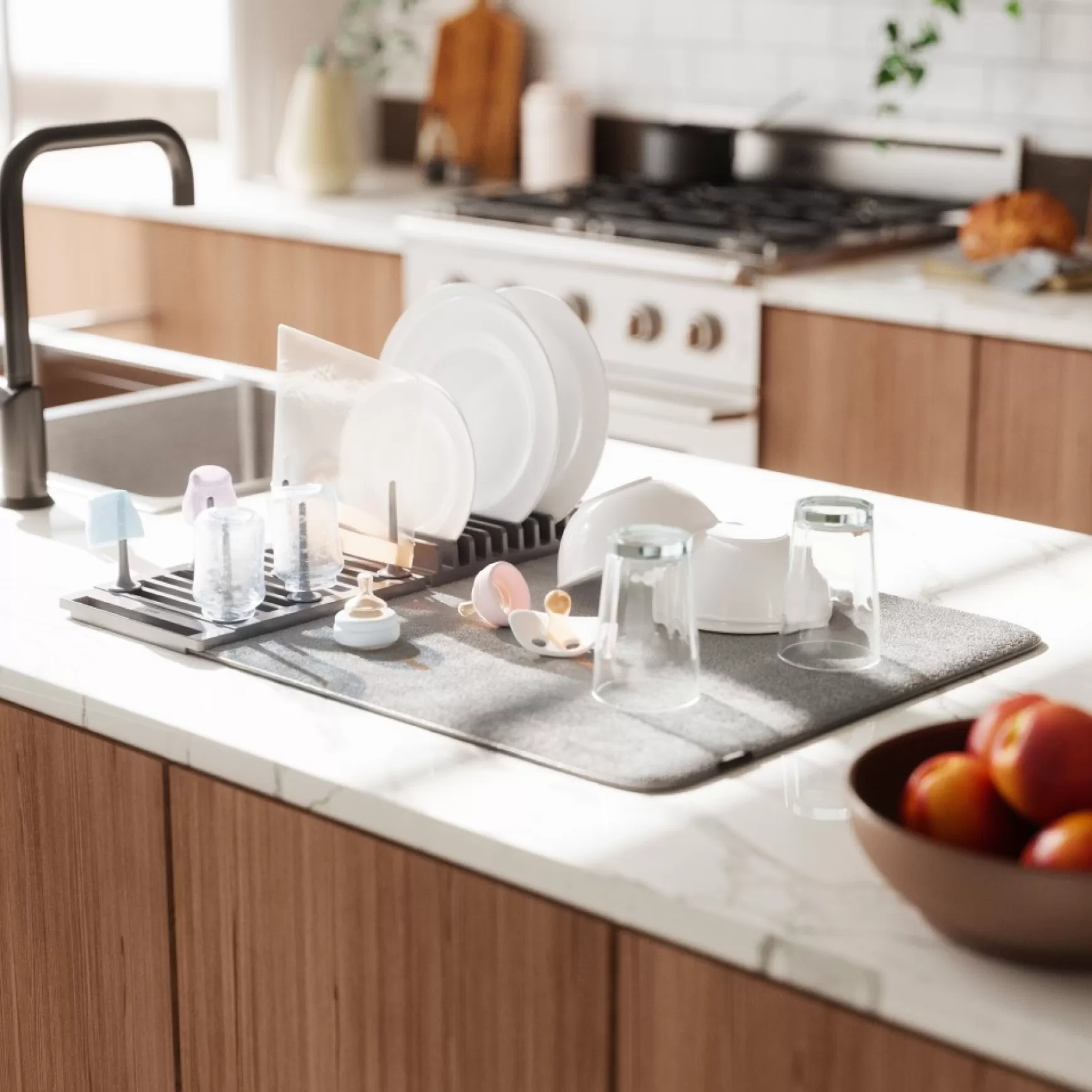 Maintenance & Cleaning*Umbra Drying Rack With Mat - Peg