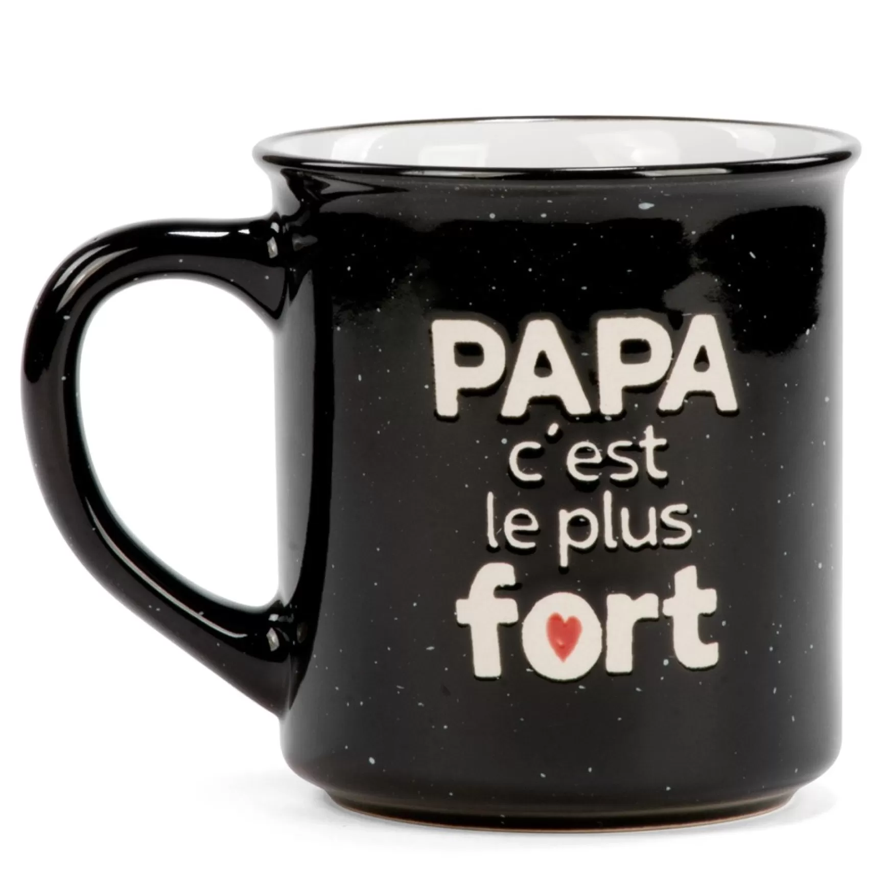 Mugs With Text*Attitudes Import 2 Embossed Mug - Le Plus Fort