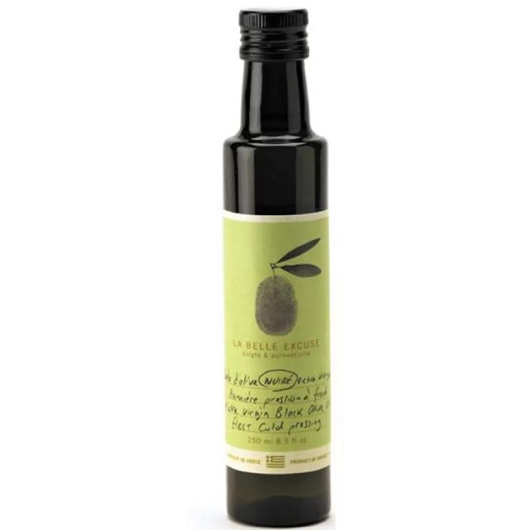 Oils, Vinegars & Dressings*La Belle Excuse Extra Virgin Black Olive Oil