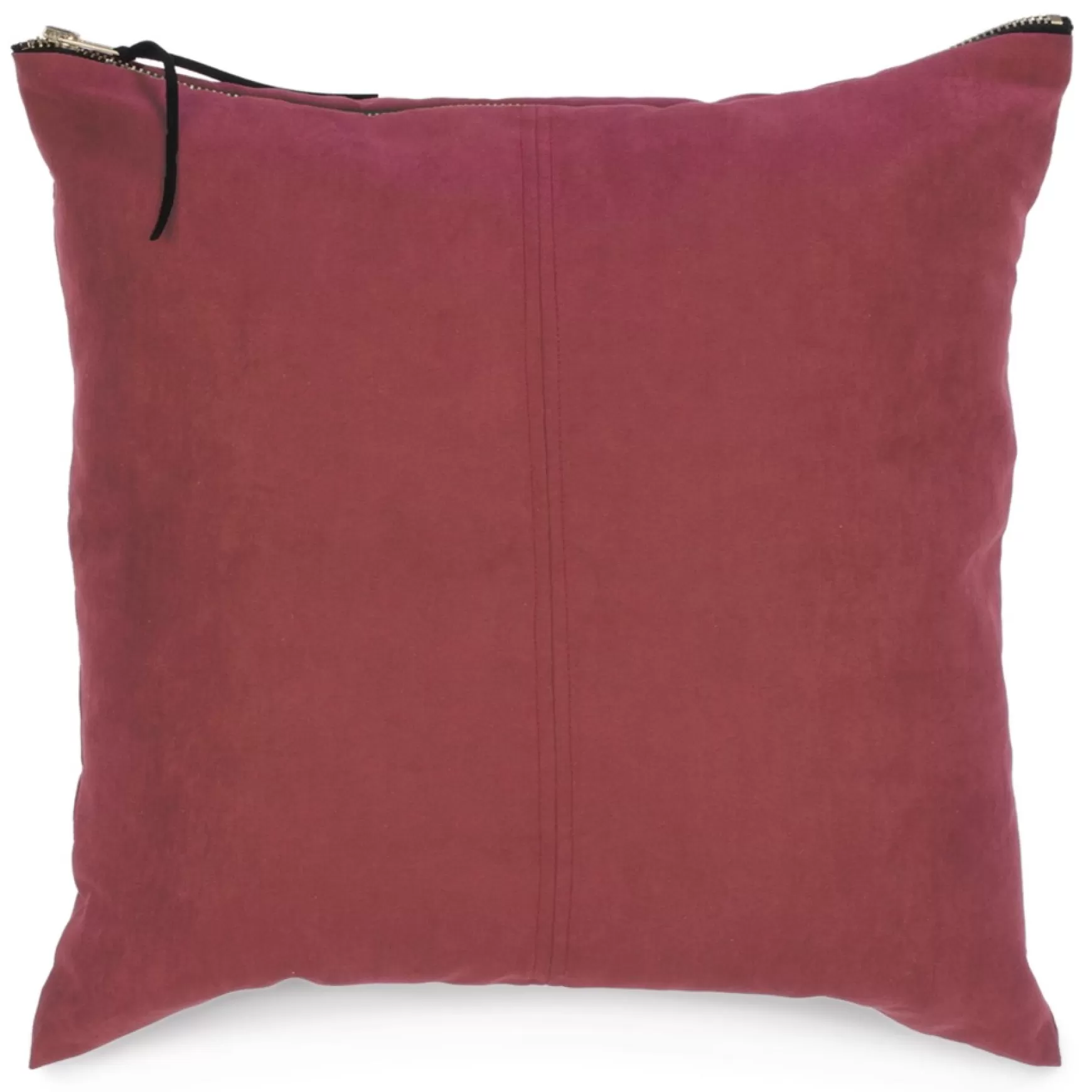 Cushions*Agence K Faux Suede Cushion - Burgundy