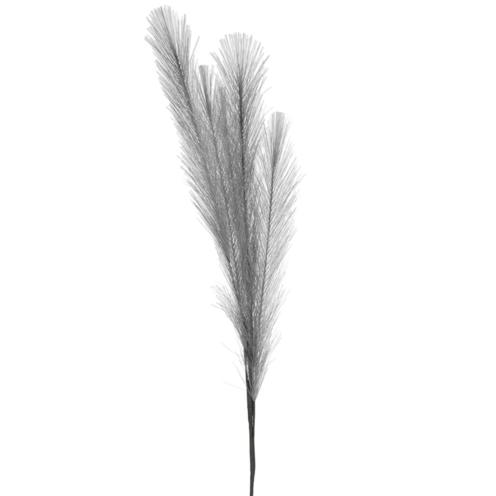 Dried Stems & Flowers*Attitudes Import 2 Feather Branch - Grey