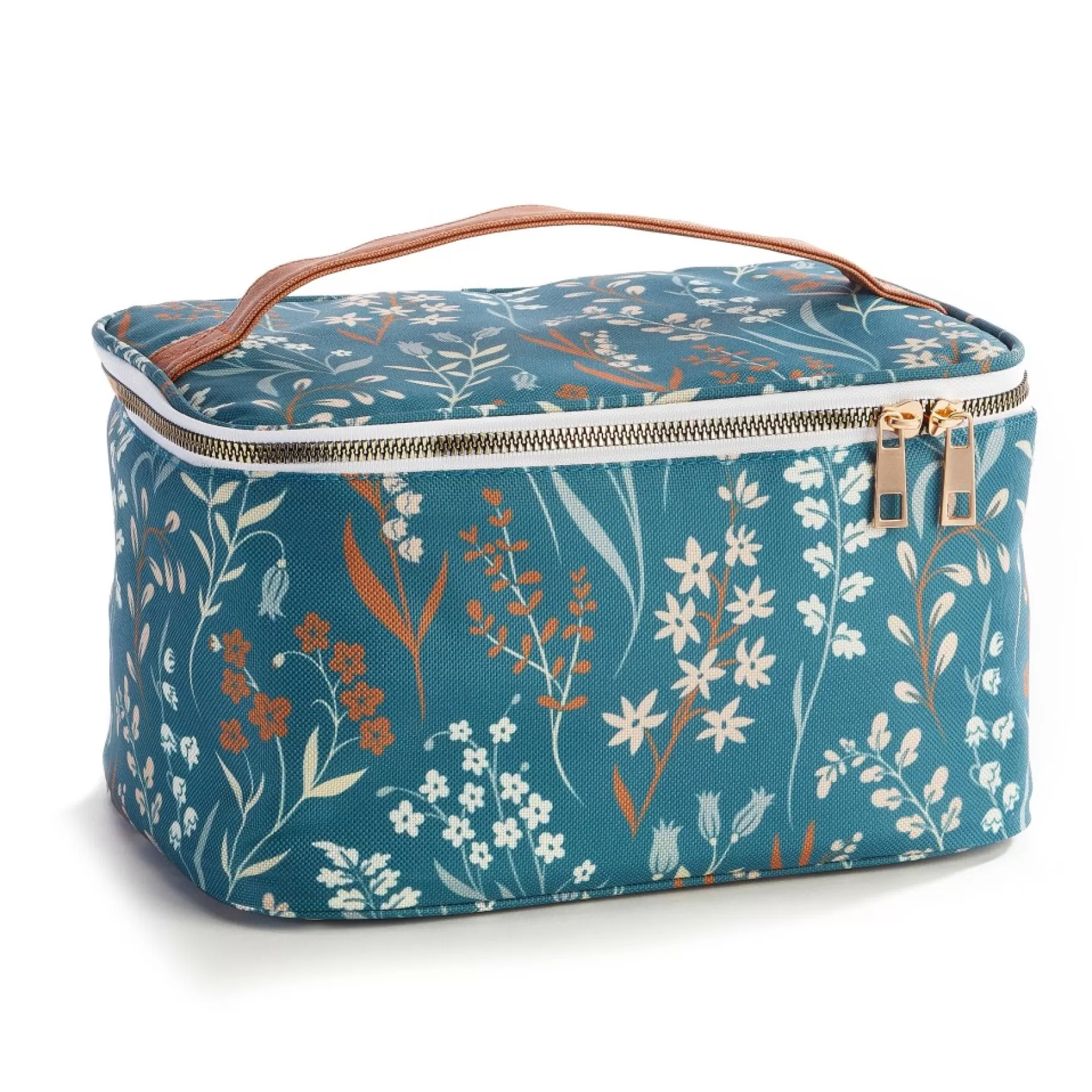 Lunches*Gift Craft Floral Lunch Box - Blue