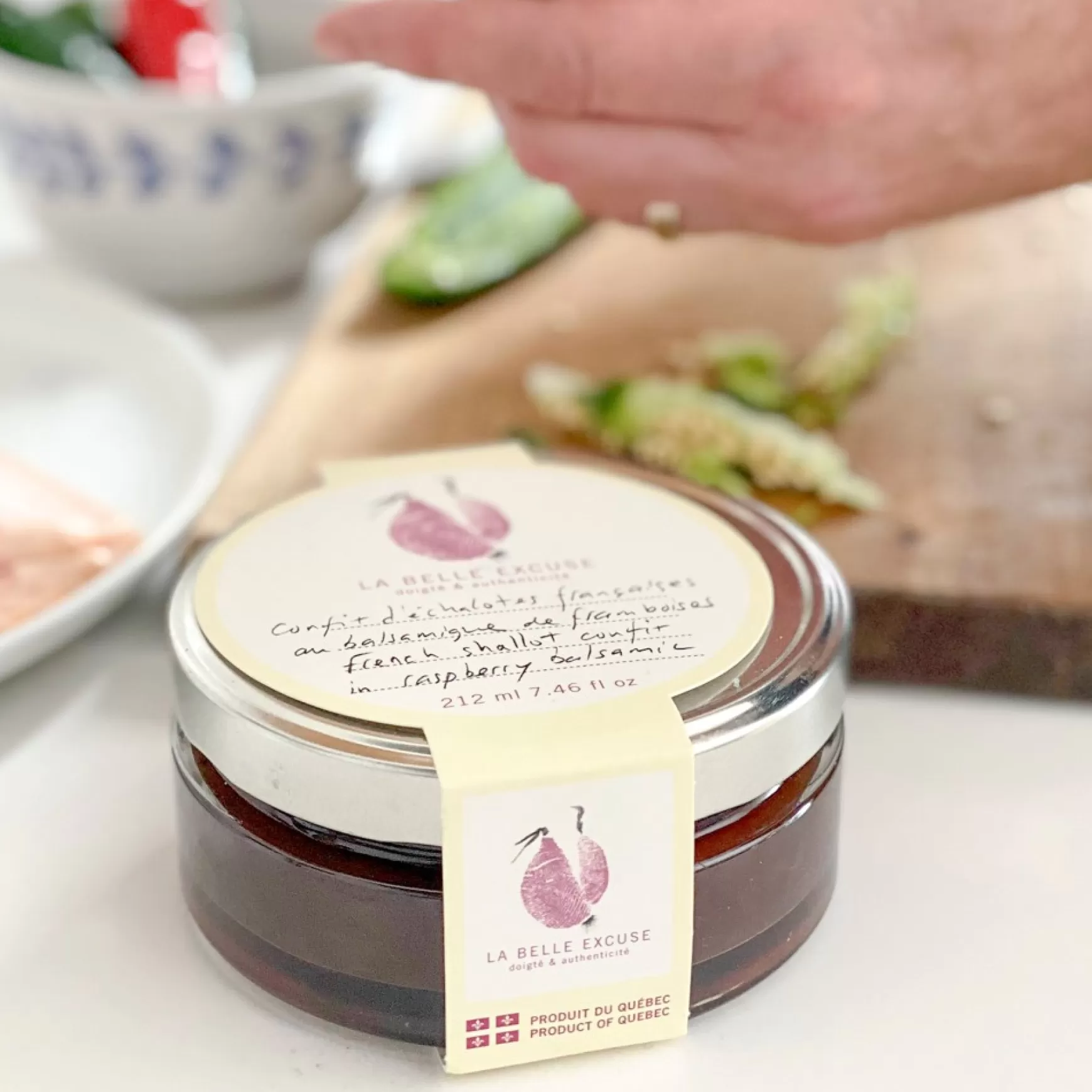 Confits & Seasonings*La Belle Excuse French Shallot Confit With Raspberry Balsamic