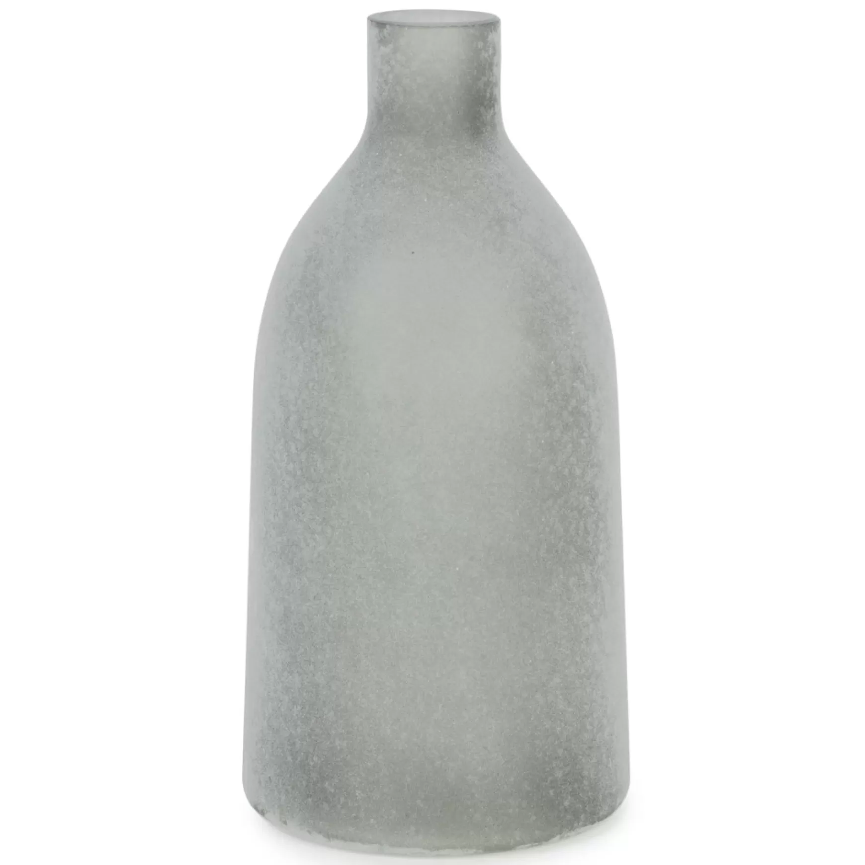 Vases & Pots*Attitudes Import 2 Frosted Glass Vase - Grey