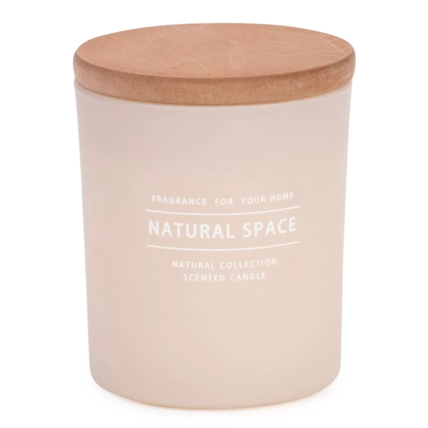 Decorative Candles*Attitudes Import Glass Candle - Natural Space