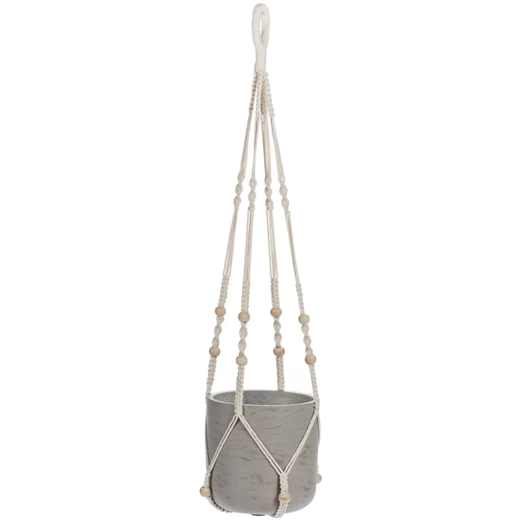 Planters*Abbott Hanging Macrame With Beads