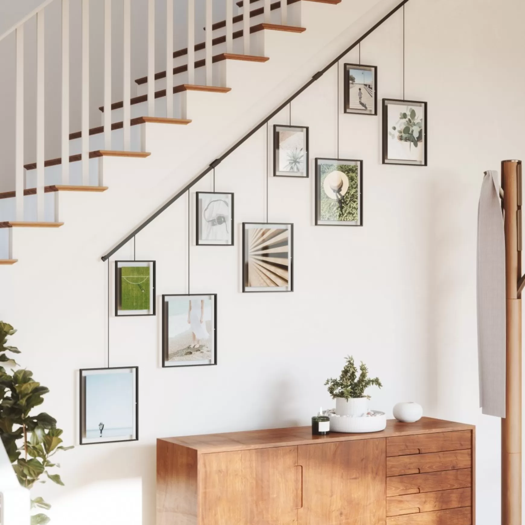 Plates & Wall Frames*Umbra Hanging Picture Frame Set Of 9 - Exhibit