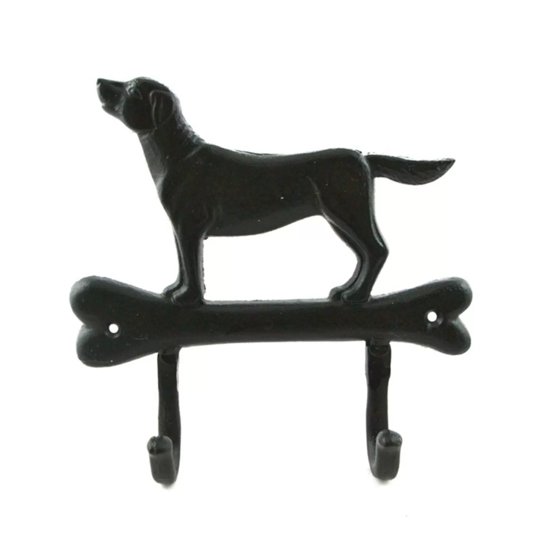Handles & Hooks*Nostalgia Import Iron Hook - Dog