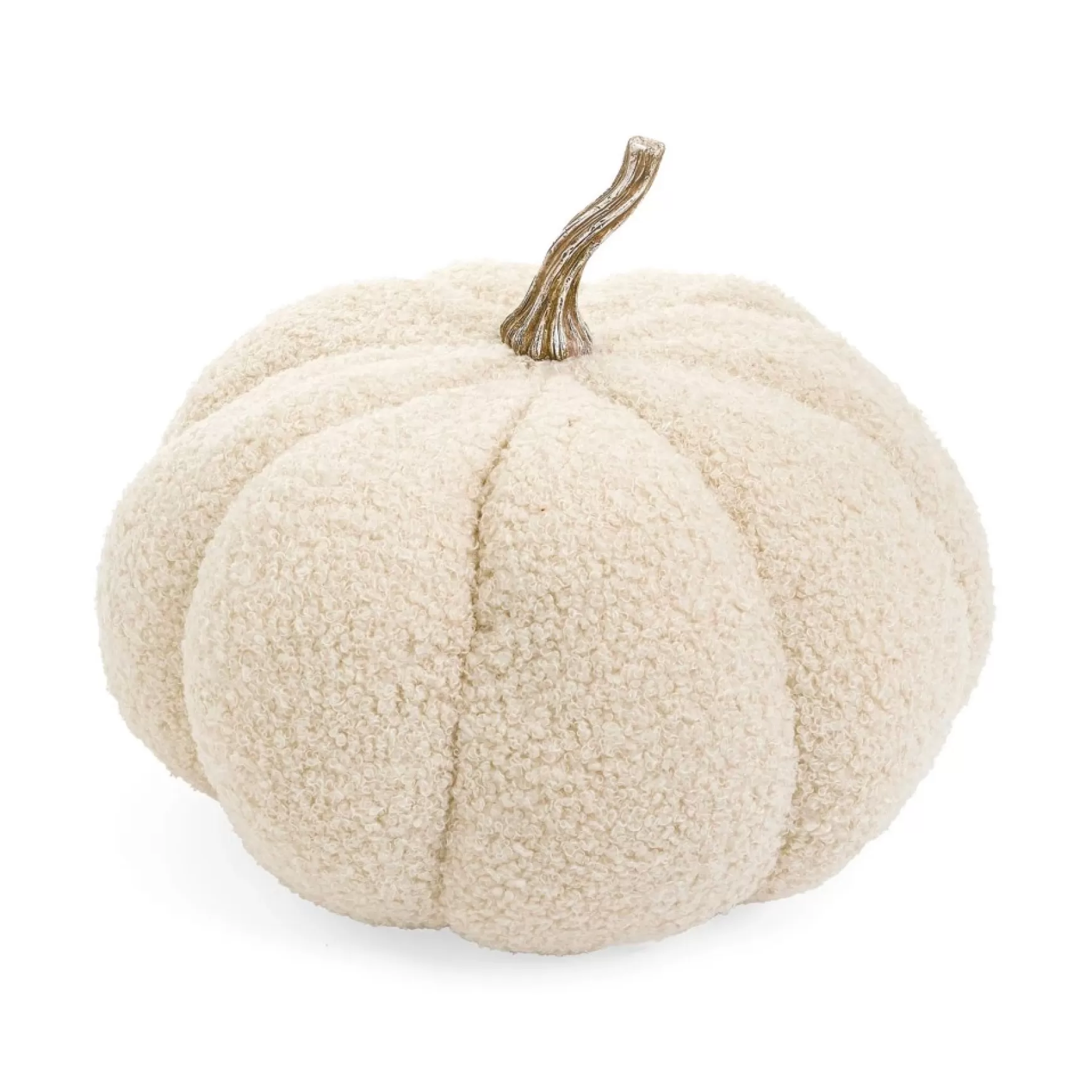 Decorative Objects*Group ADV Ivory Wool Pumpkin