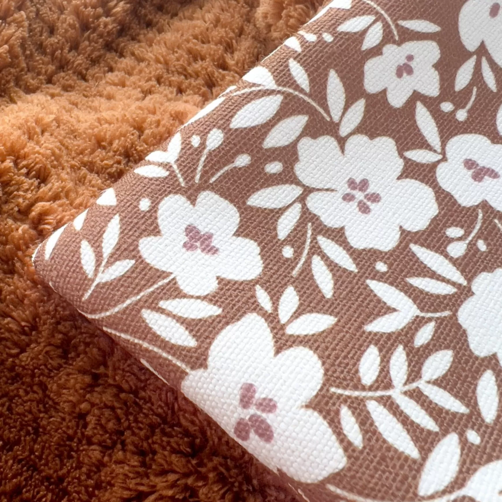Cushions*Kozy X Patelin Kozy Floral Cushion - Tobacco