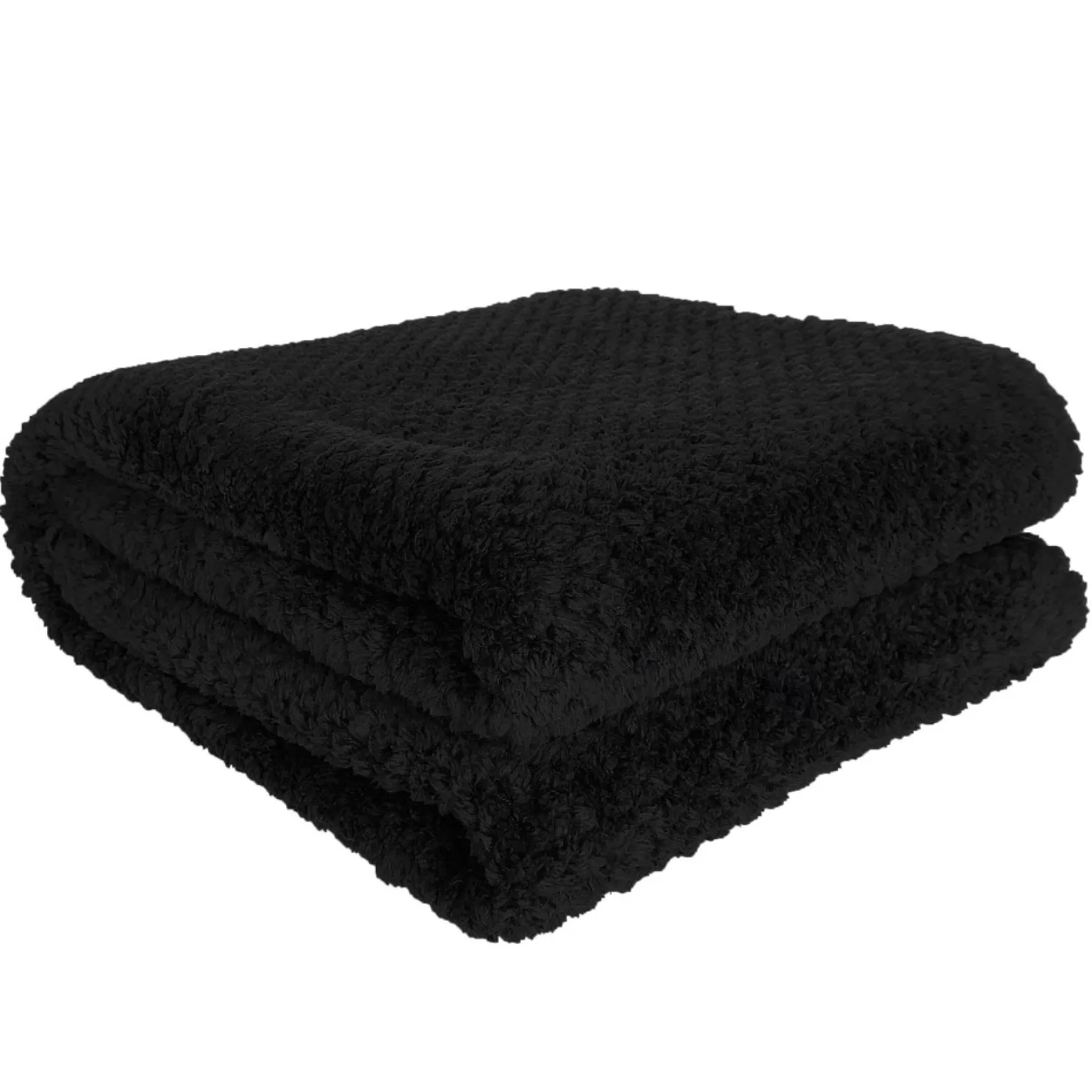 Throws*Agence K Kozy Textured Throw - Black