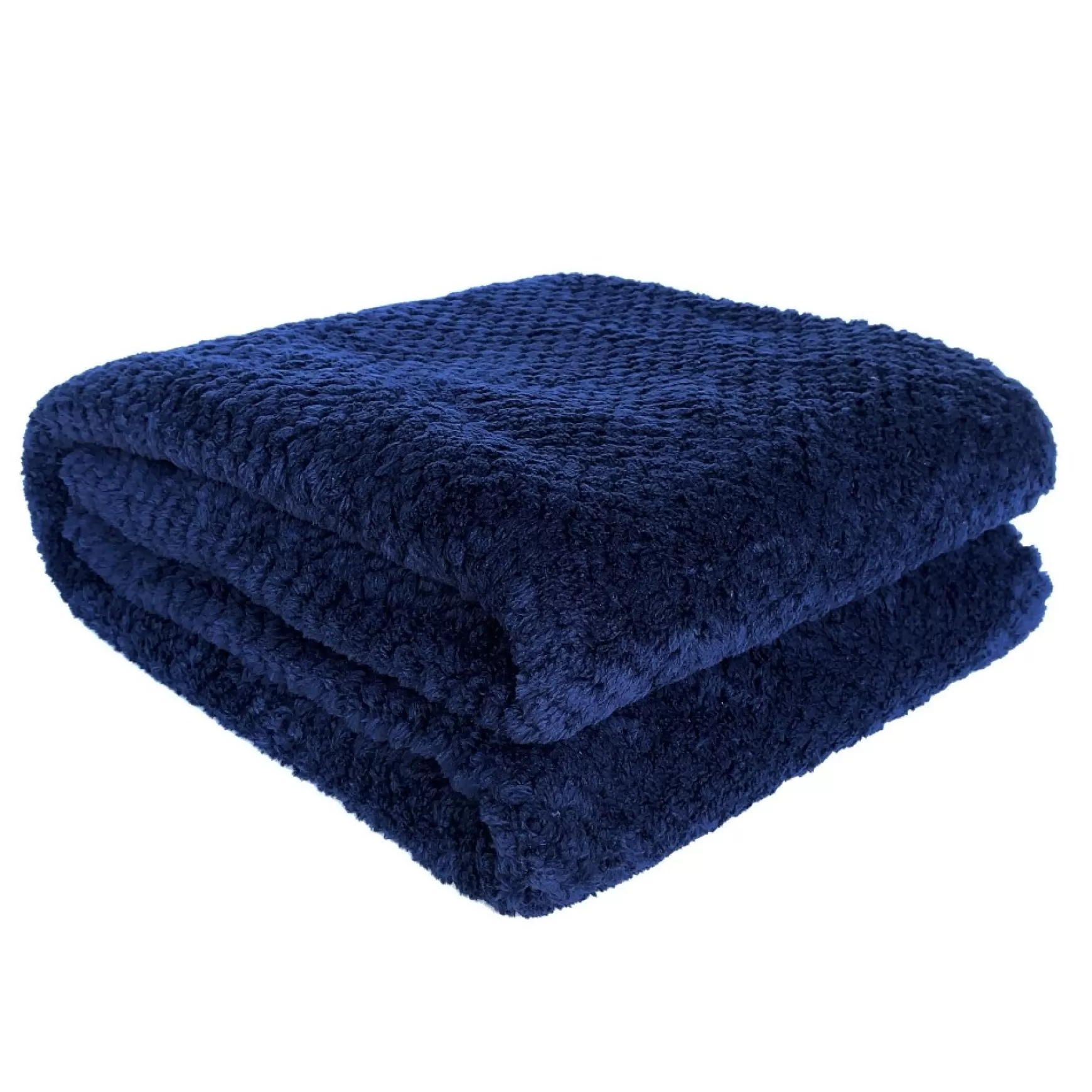 Throws*Agence K Kozy Textured Throw - Blue