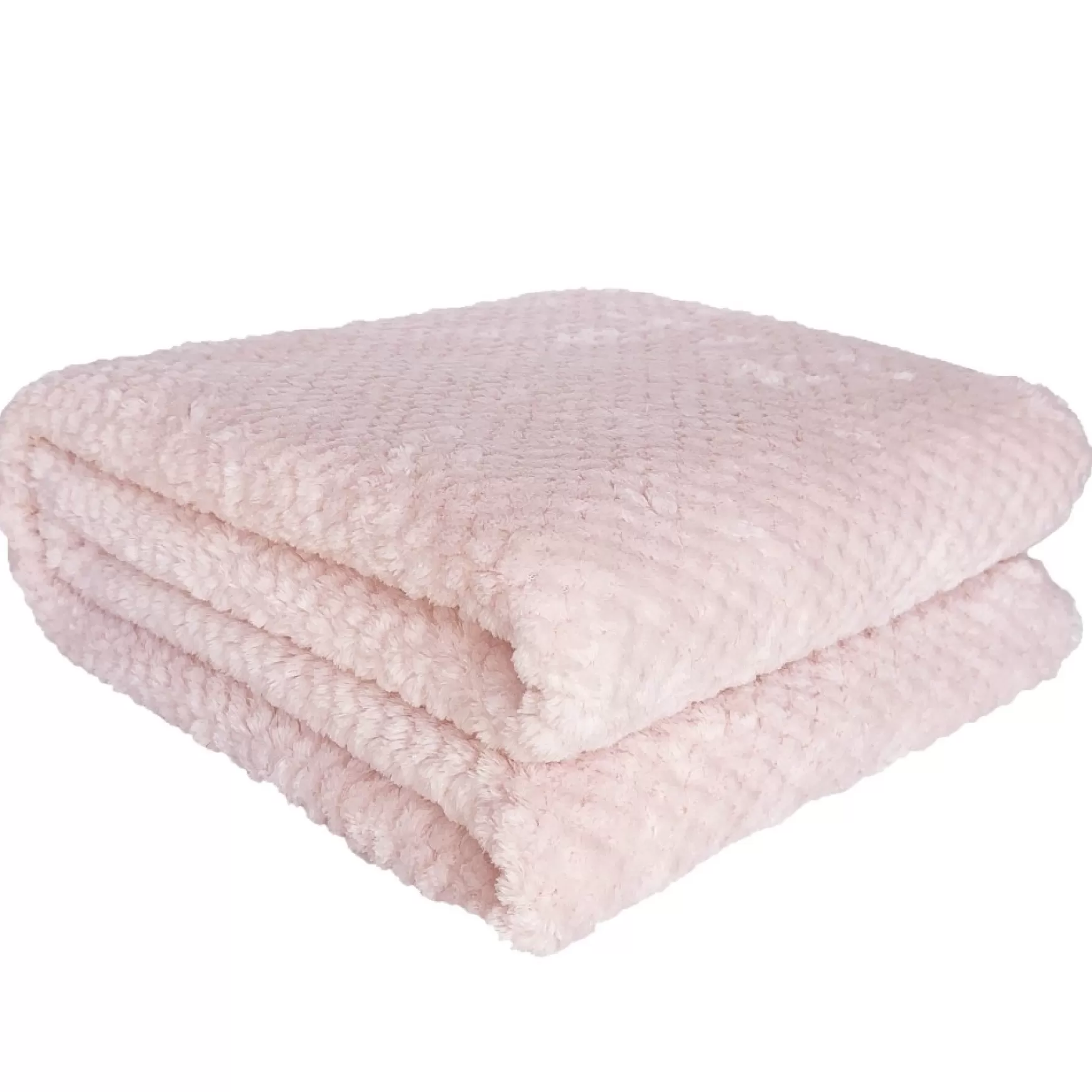 Throws*Agence K Kozy Textured Throw - Pink