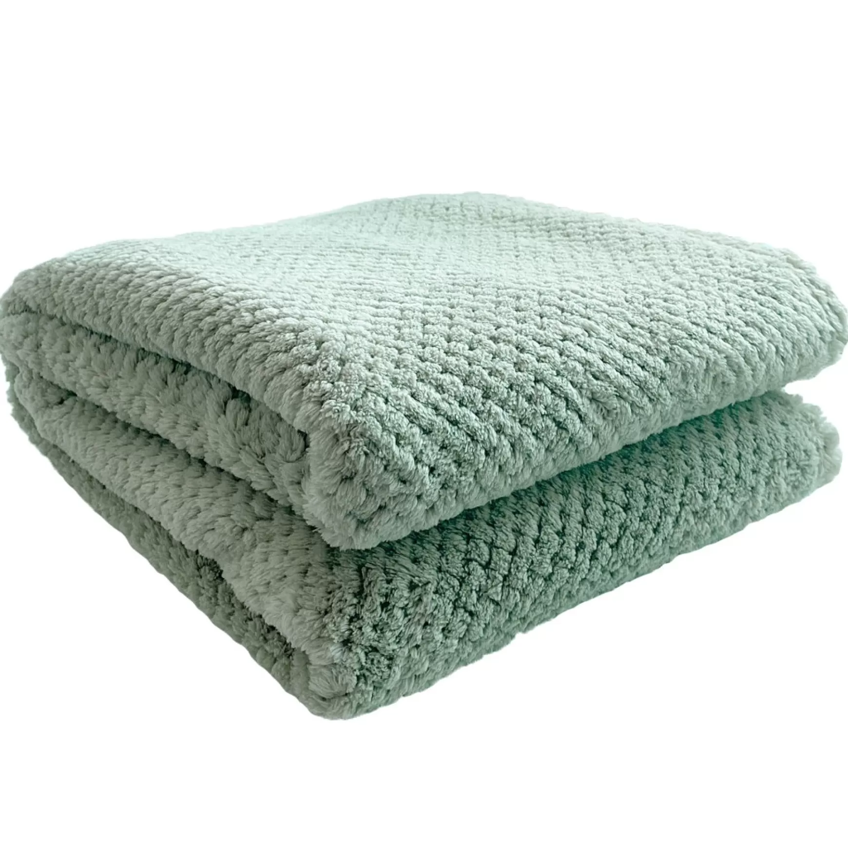 Throws*Agence K Kozy Textured Throw - Sage