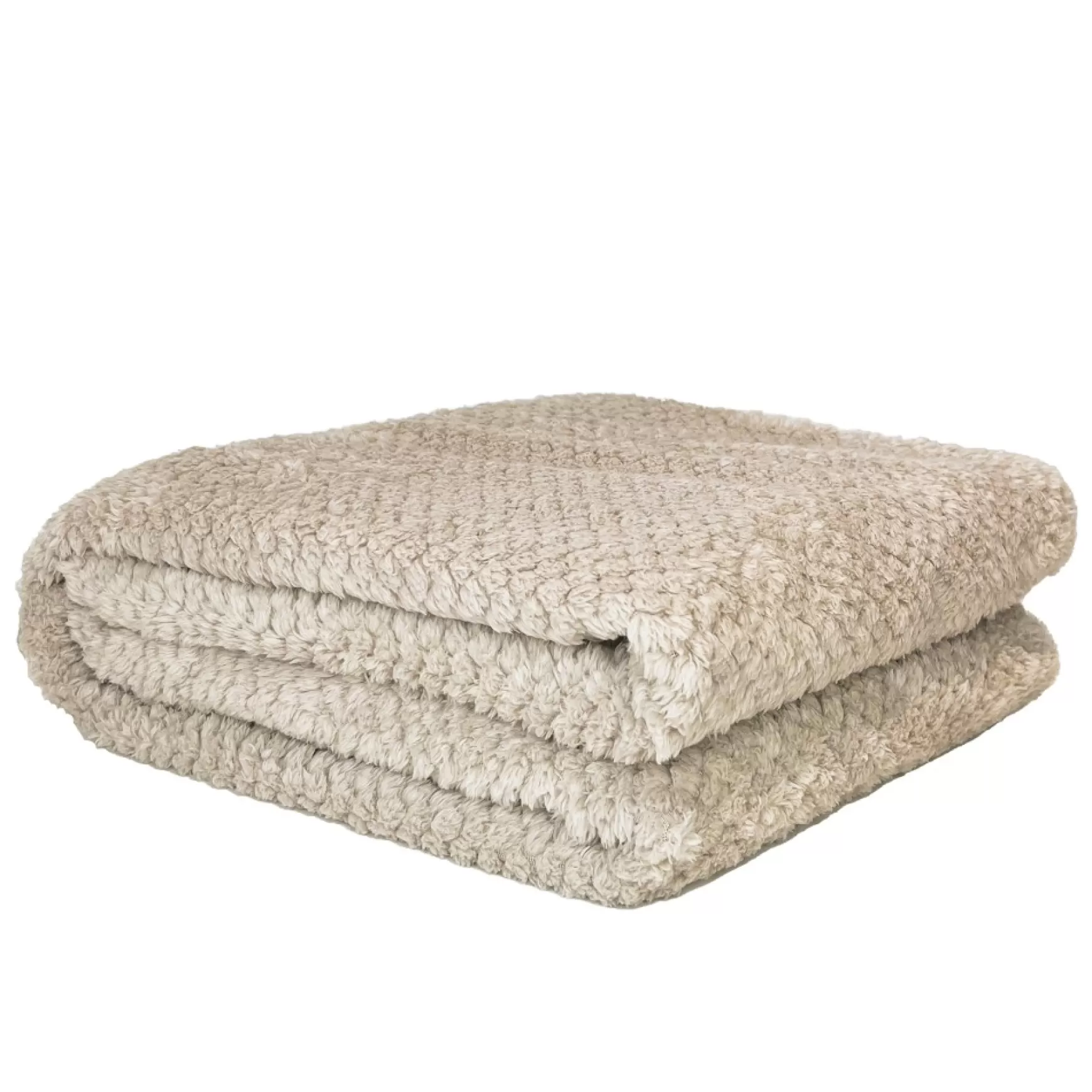 Throws*Agence K Kozy Textured Throw - Taupe