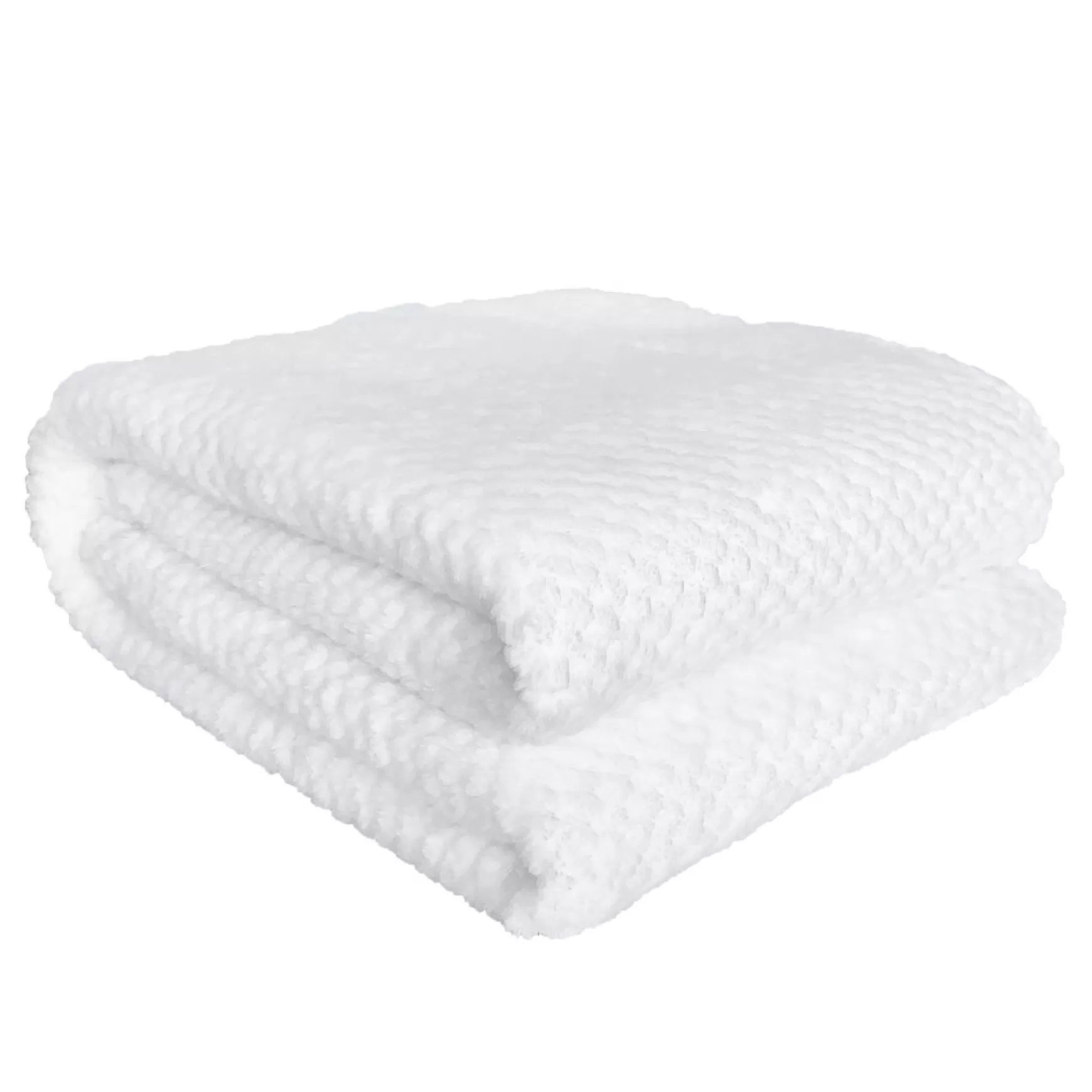 Throws*Agence K Kozy Textured Throw - White