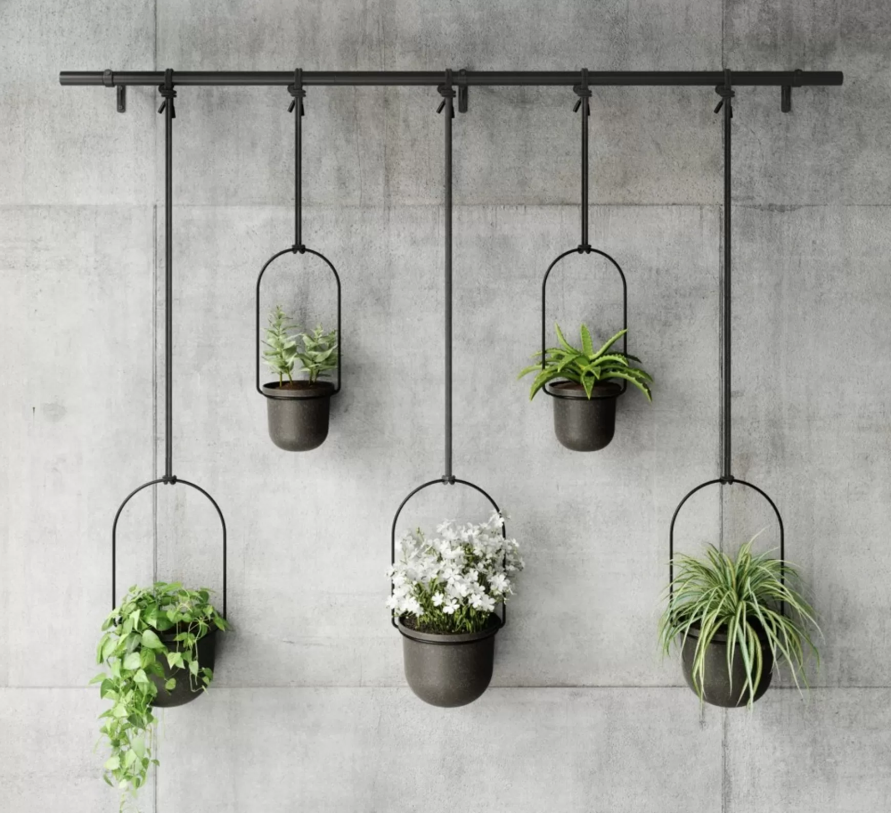 Wall Planters*Umbra Large Hanging Planter - Triflora