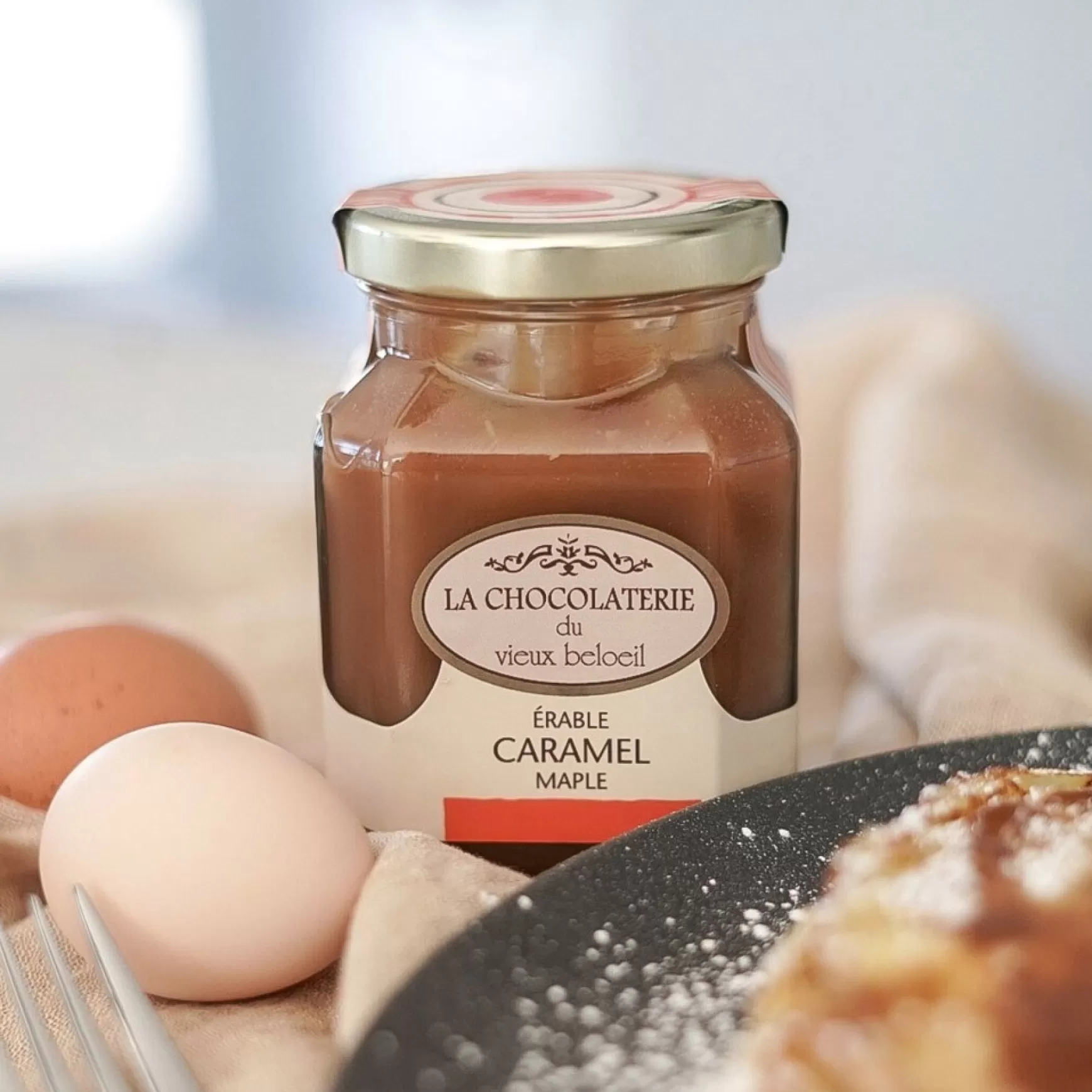 Chocolates, Caramels And Sweets*Chocolaterie du Vieux-Beloeil Maple Caramel - 314 Ml