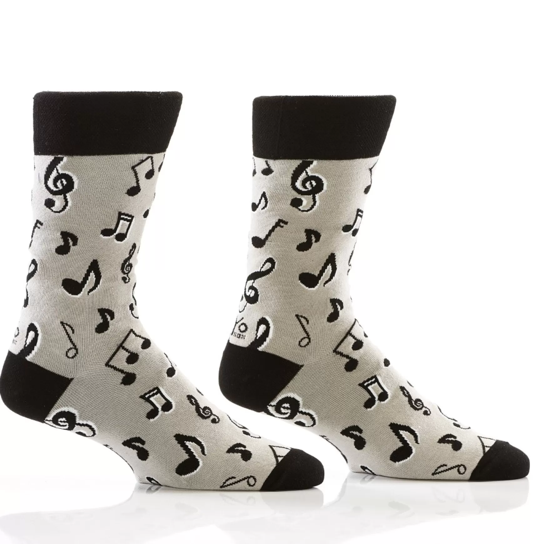 Slippers, Socks & Sandals** Men's Socks - Musical Notes