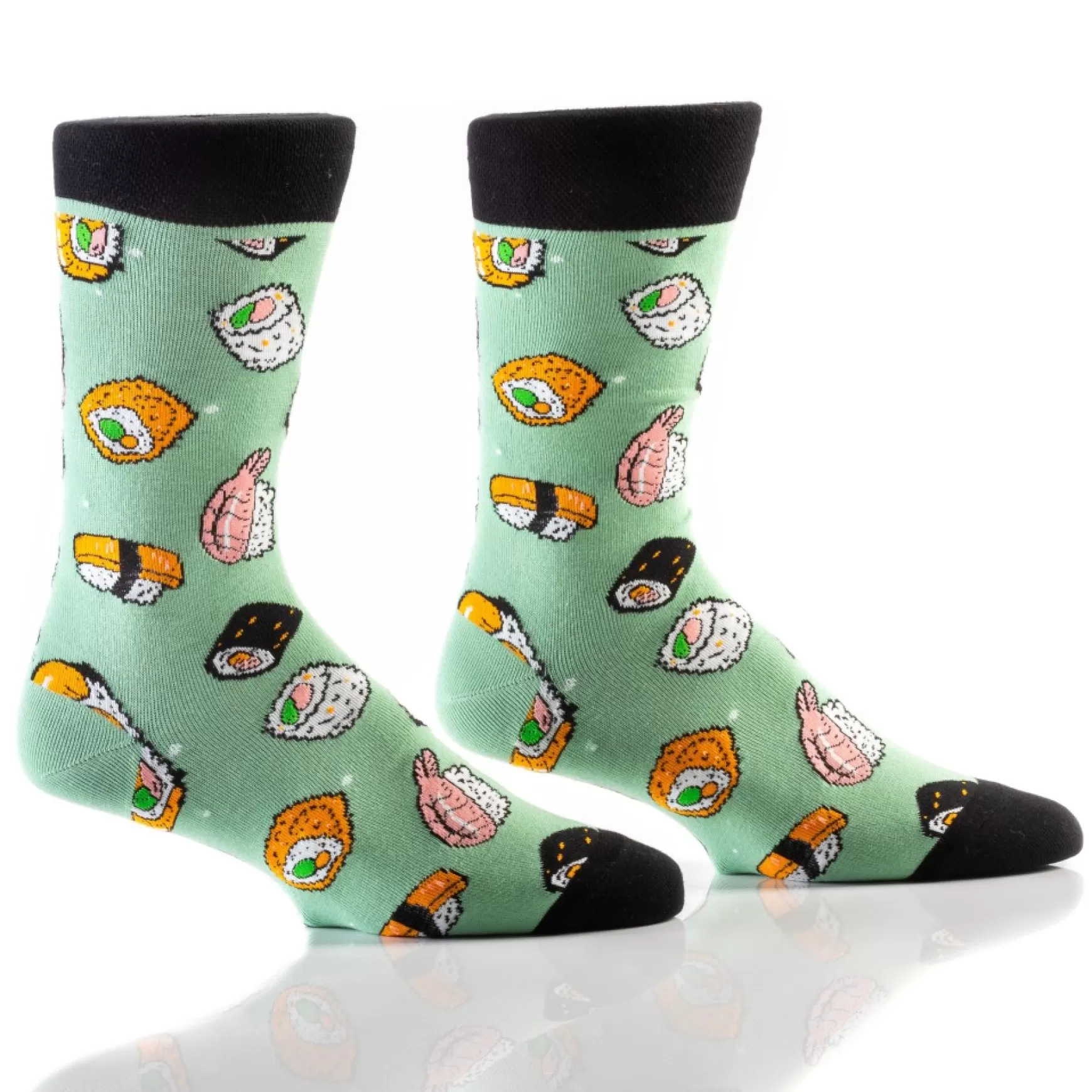 Slippers, Socks & Sandals** Men's Socks - Sushi Patterns