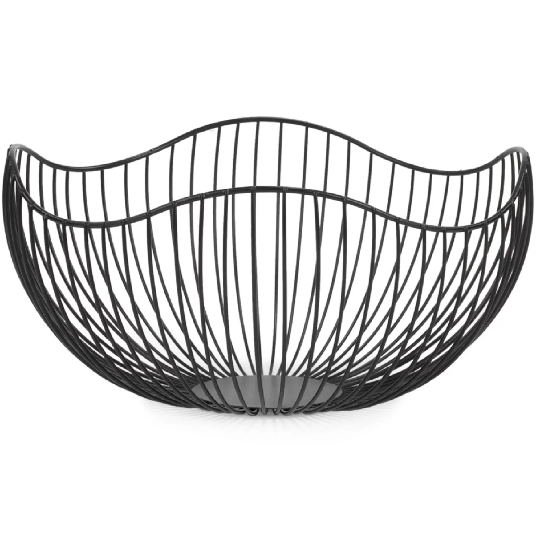 Organization*Attitudes Import 2 Metal Wire Basket - Black