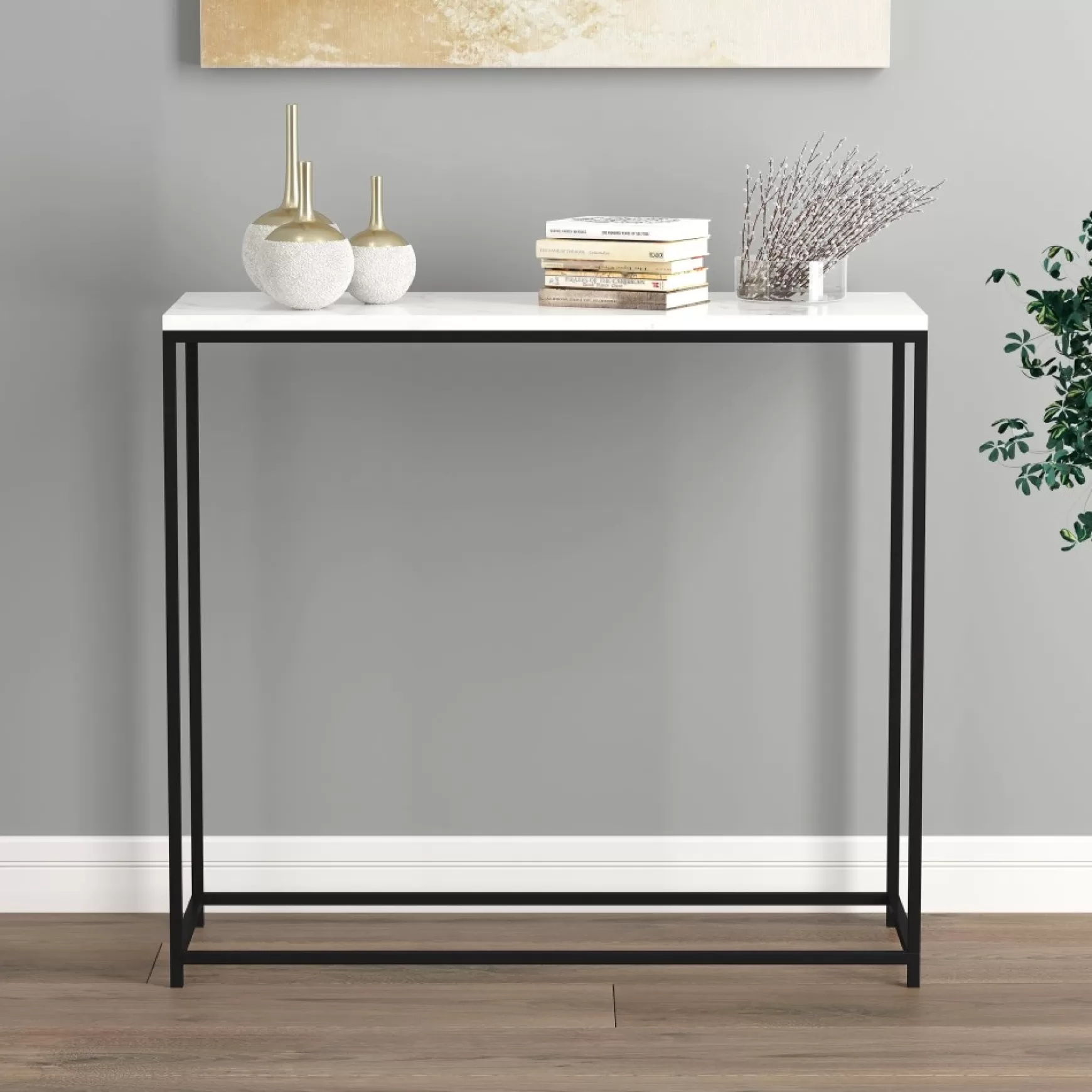 Tables*Safdie & Co Modern Console Table With Drawers - .