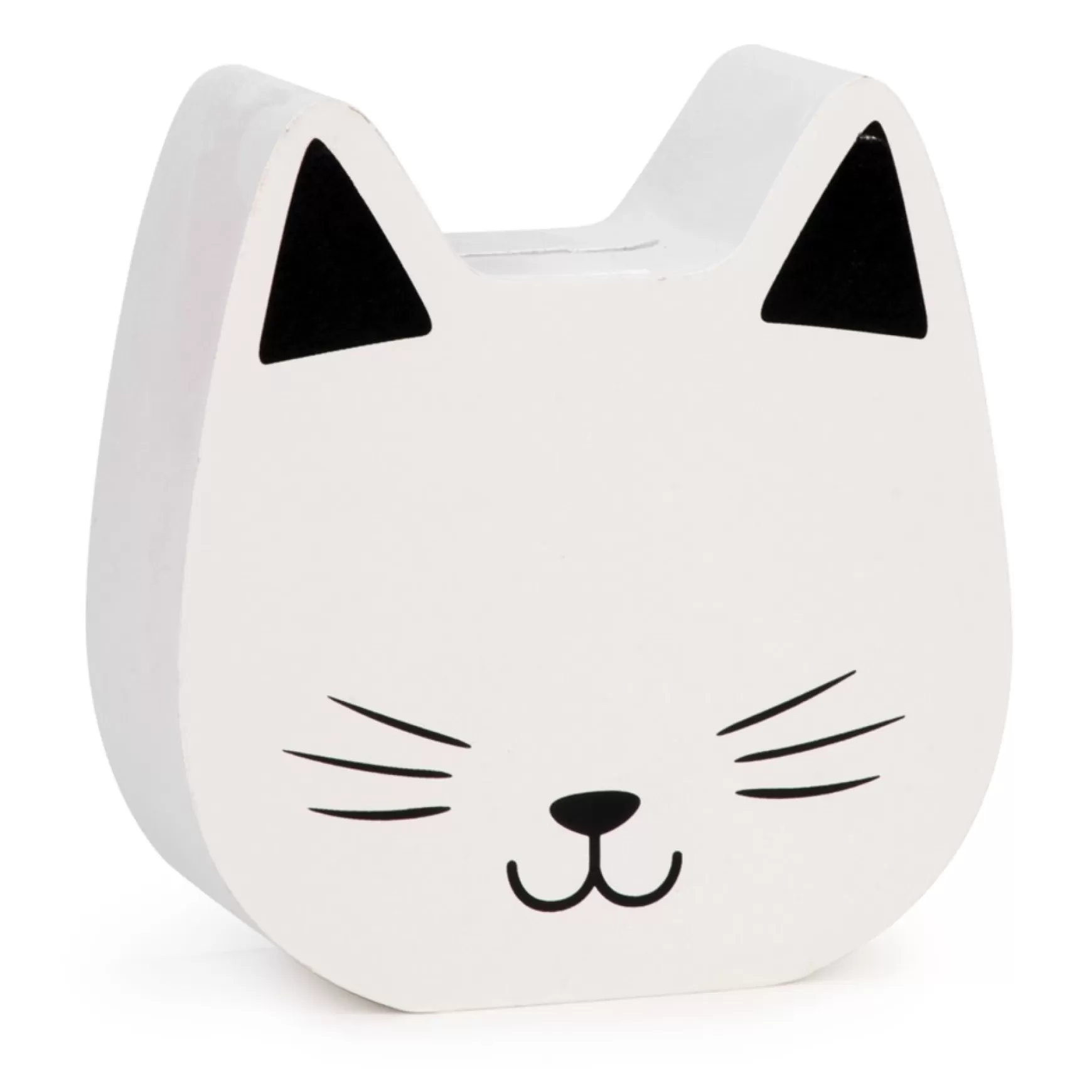 Decorative Objects*Attitudes Import Money Box - Cat Face