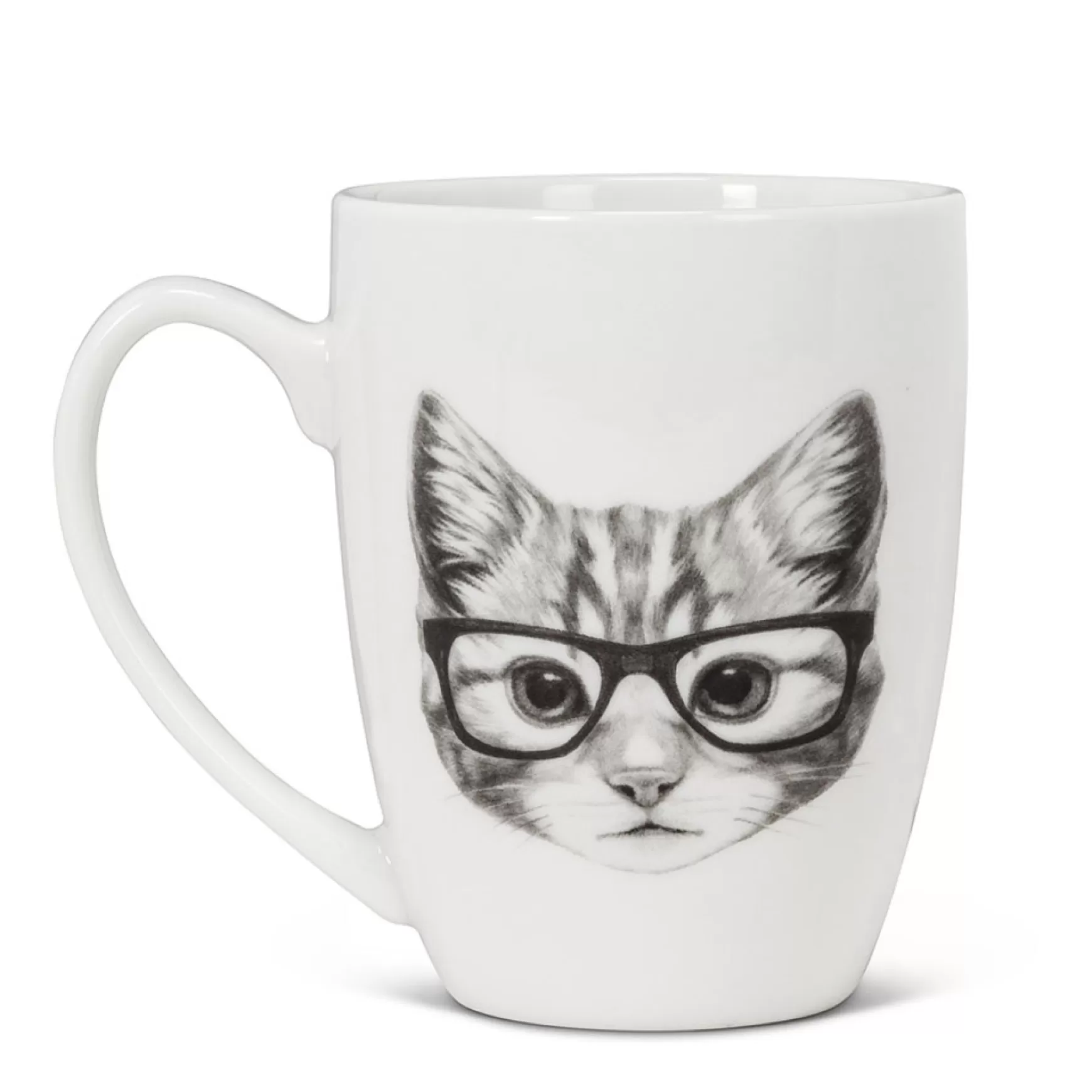 Mugs*Abbott Mug - Cat With Glasses