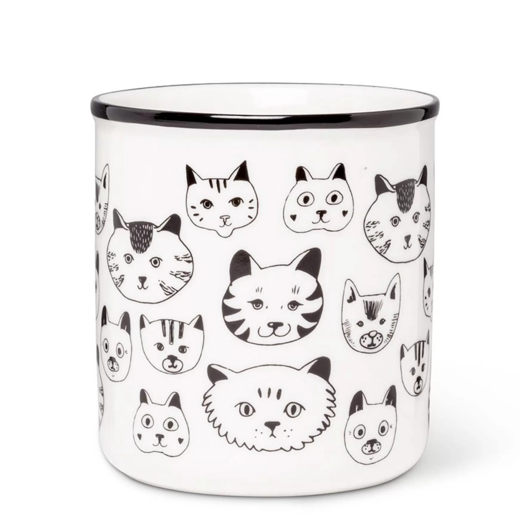 Mugs*Abbott Mug - Cats Faces