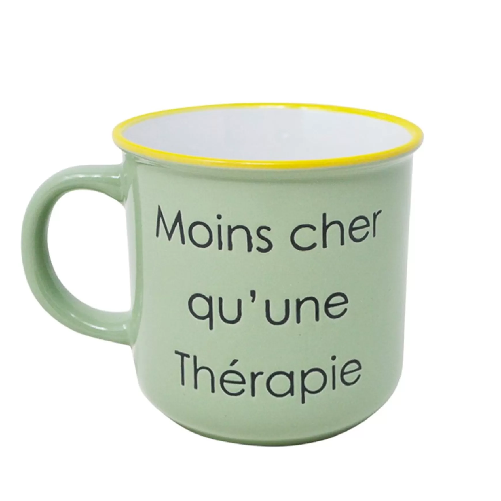 Mugs With Text*Nostalgia Import Mug - Cheaper Than Therapy