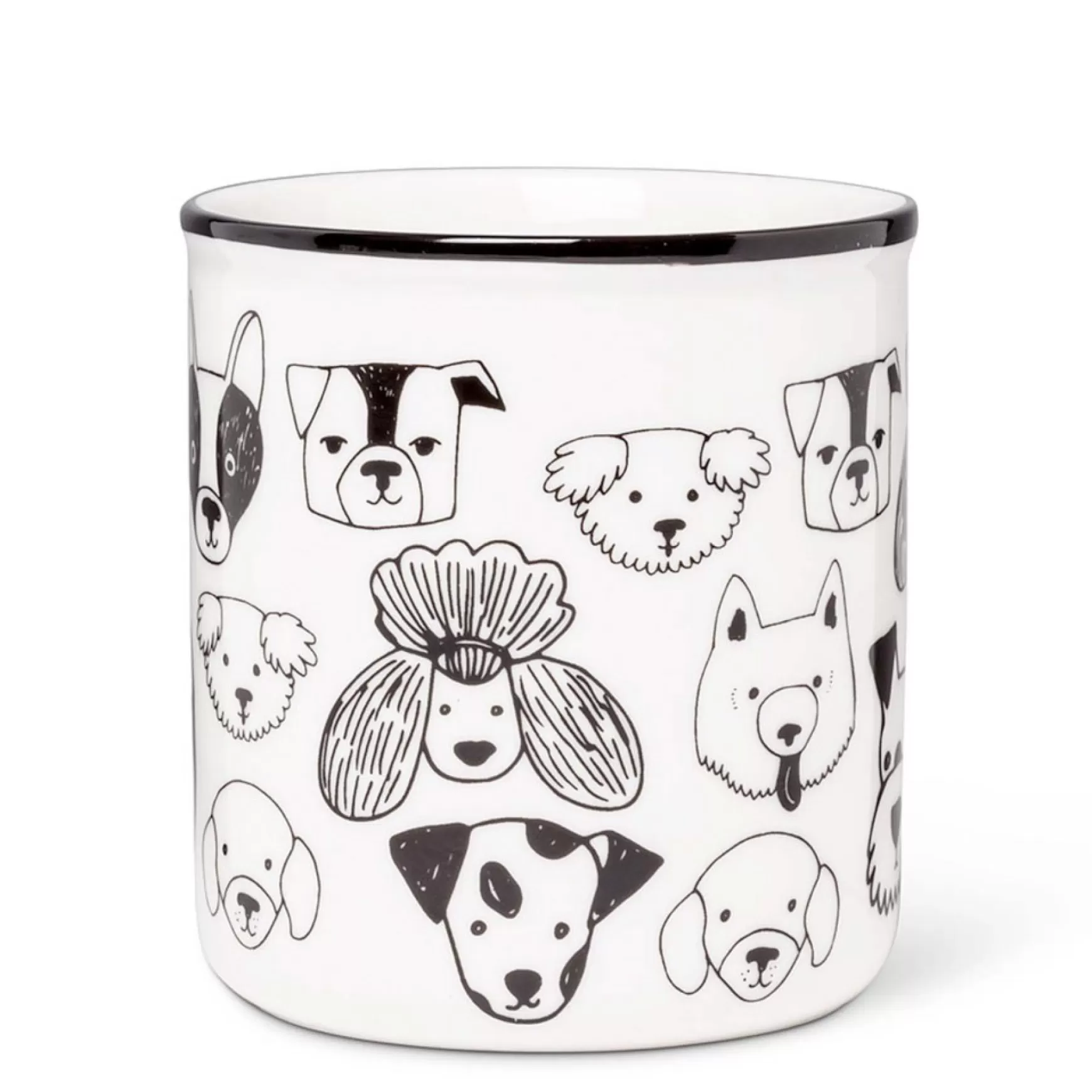 Mugs*Abbott Mug - Dogs Faces