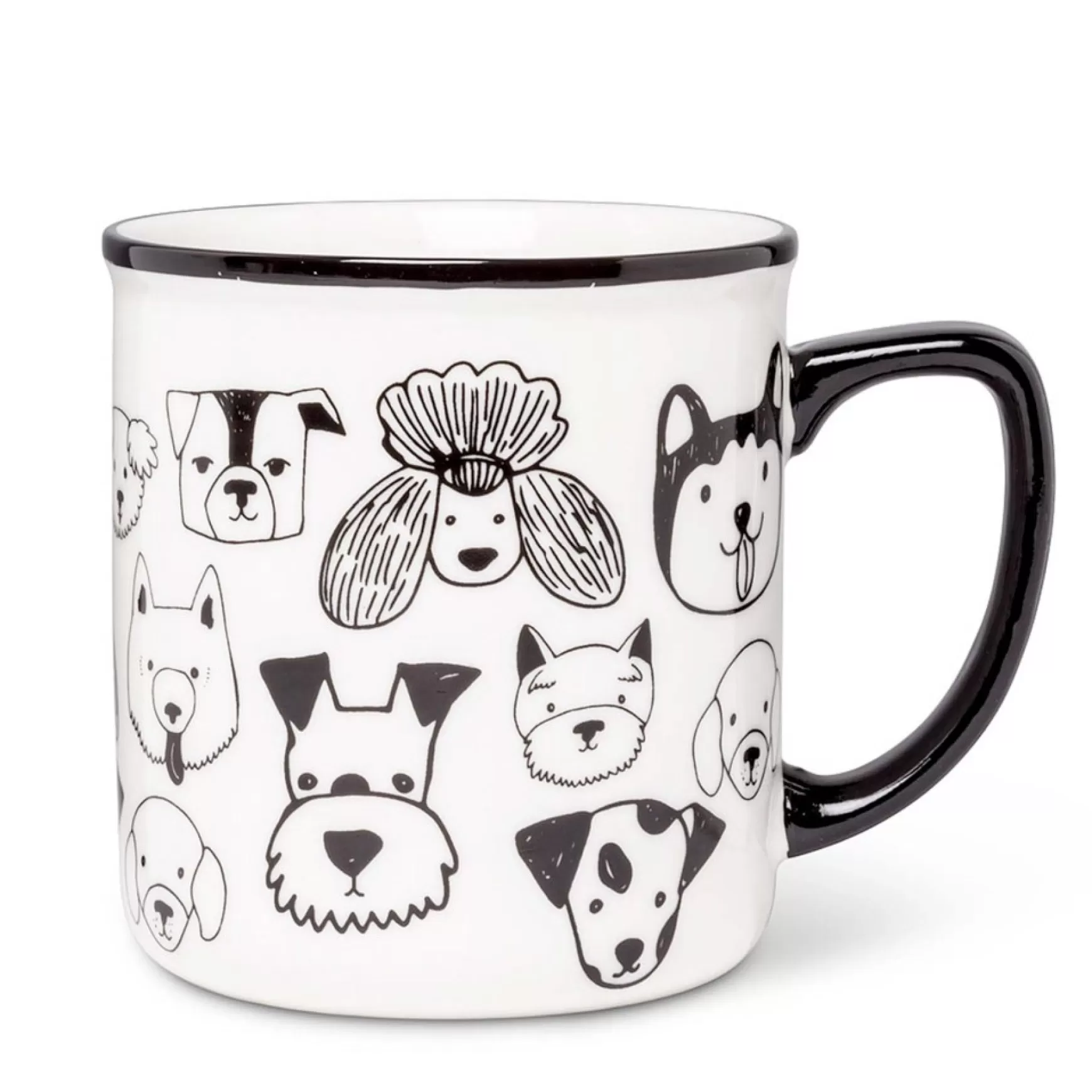 Mugs*Abbott Mug - Dogs Faces