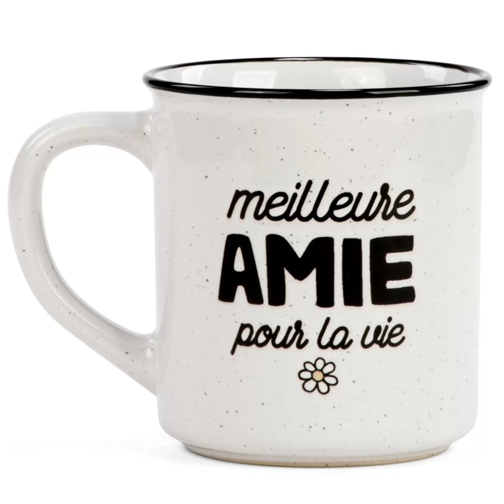 Mugs With Text*Attitudes Import Mug - Meilleure Amie Pour La Vie