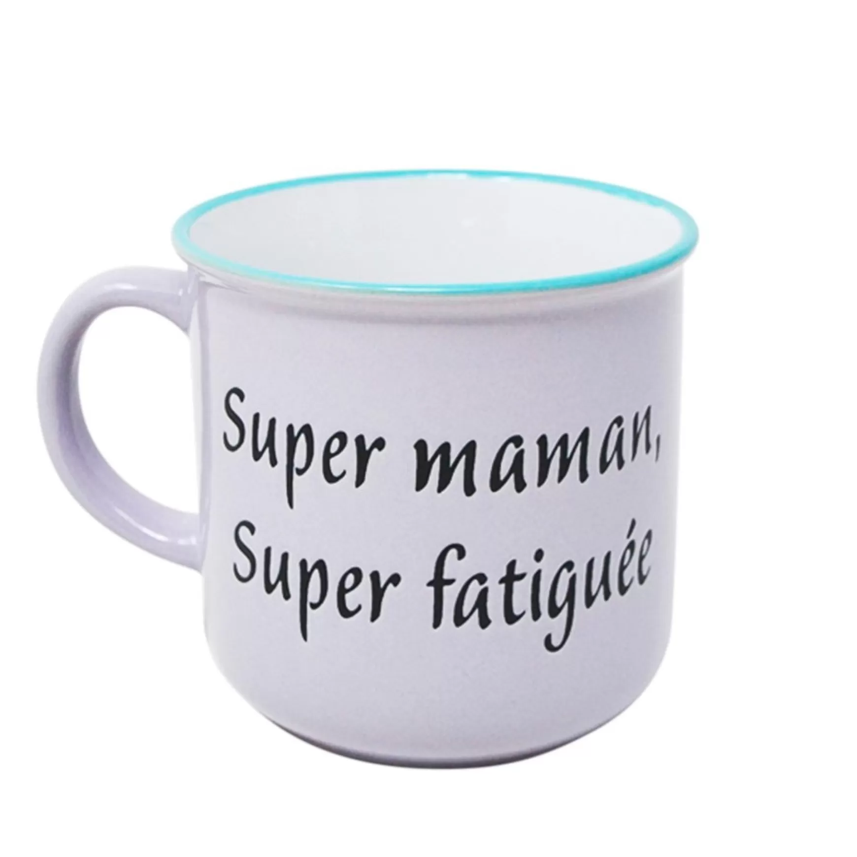Mugs With Text*Nostalgia Import Mug - Super Mom, Super Tired