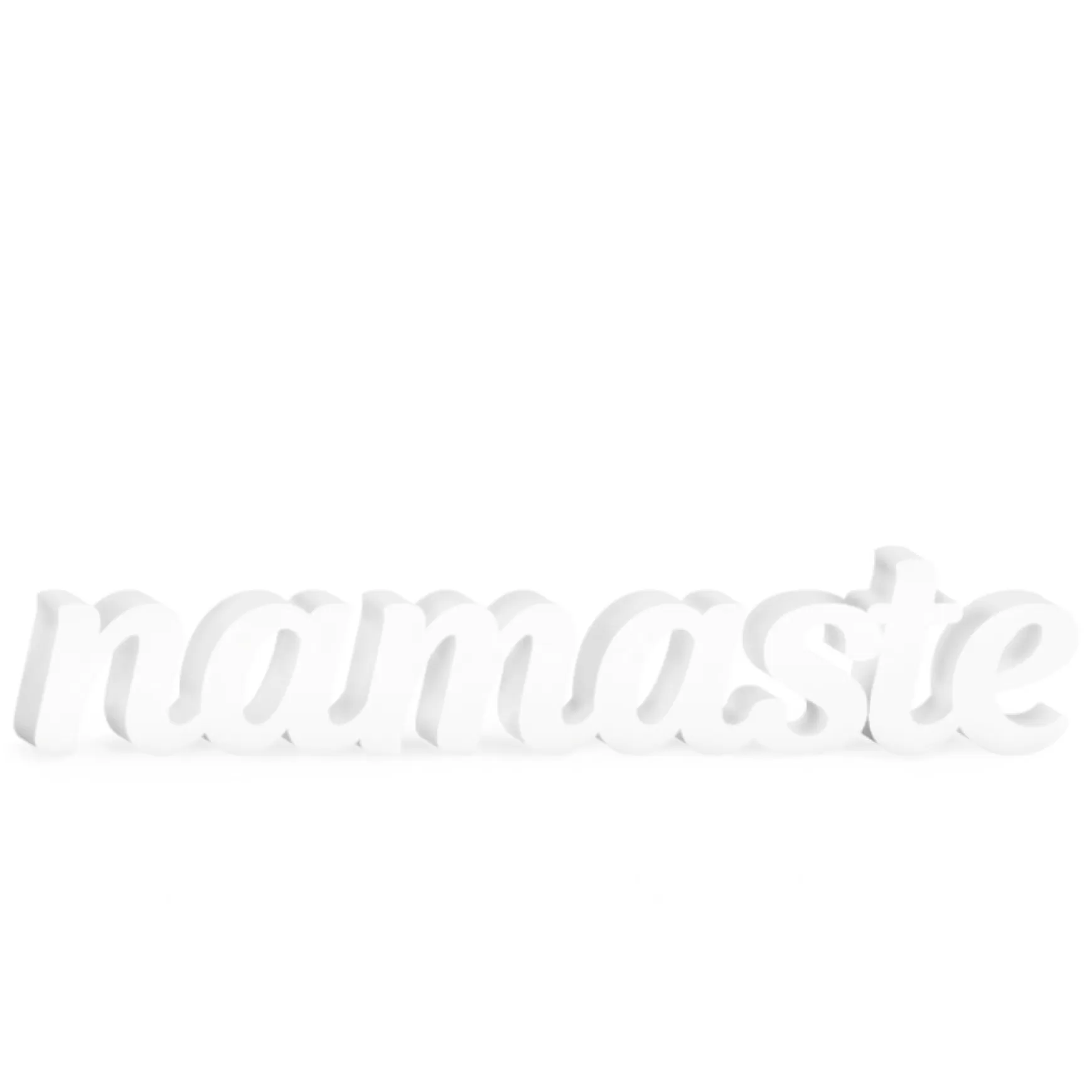 Decorative Objects*Attitudes Import Namaste Made Of Decorative Wood
