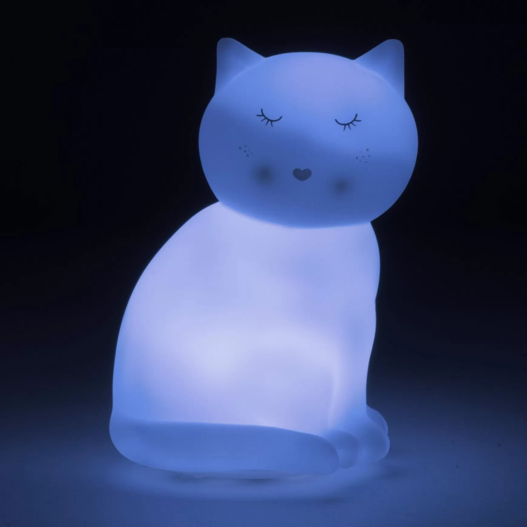 Decorative Objects*Attitudes Import Nightlight - White Cat