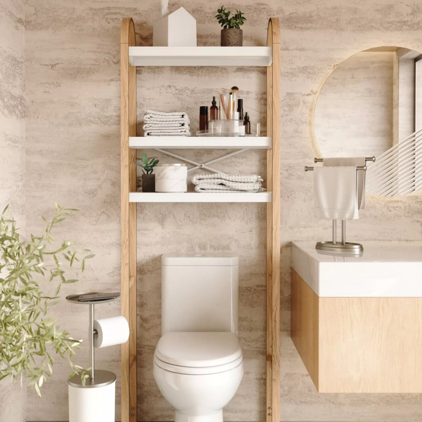 Shelves & Racks*Umbra Over The Toilet Shelf - Bellwood