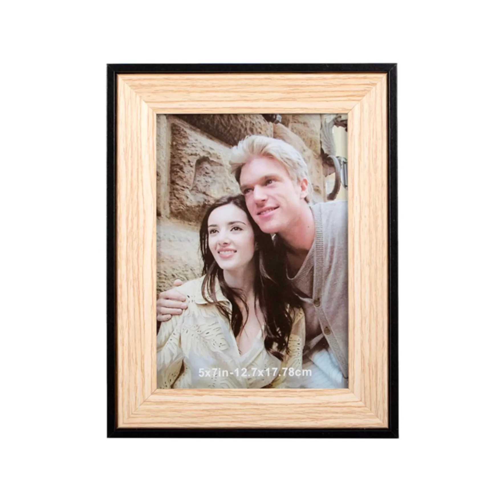 Plates & Wall Frames*CTG Brands Photo Frame 5 X 7 - Black & Wood