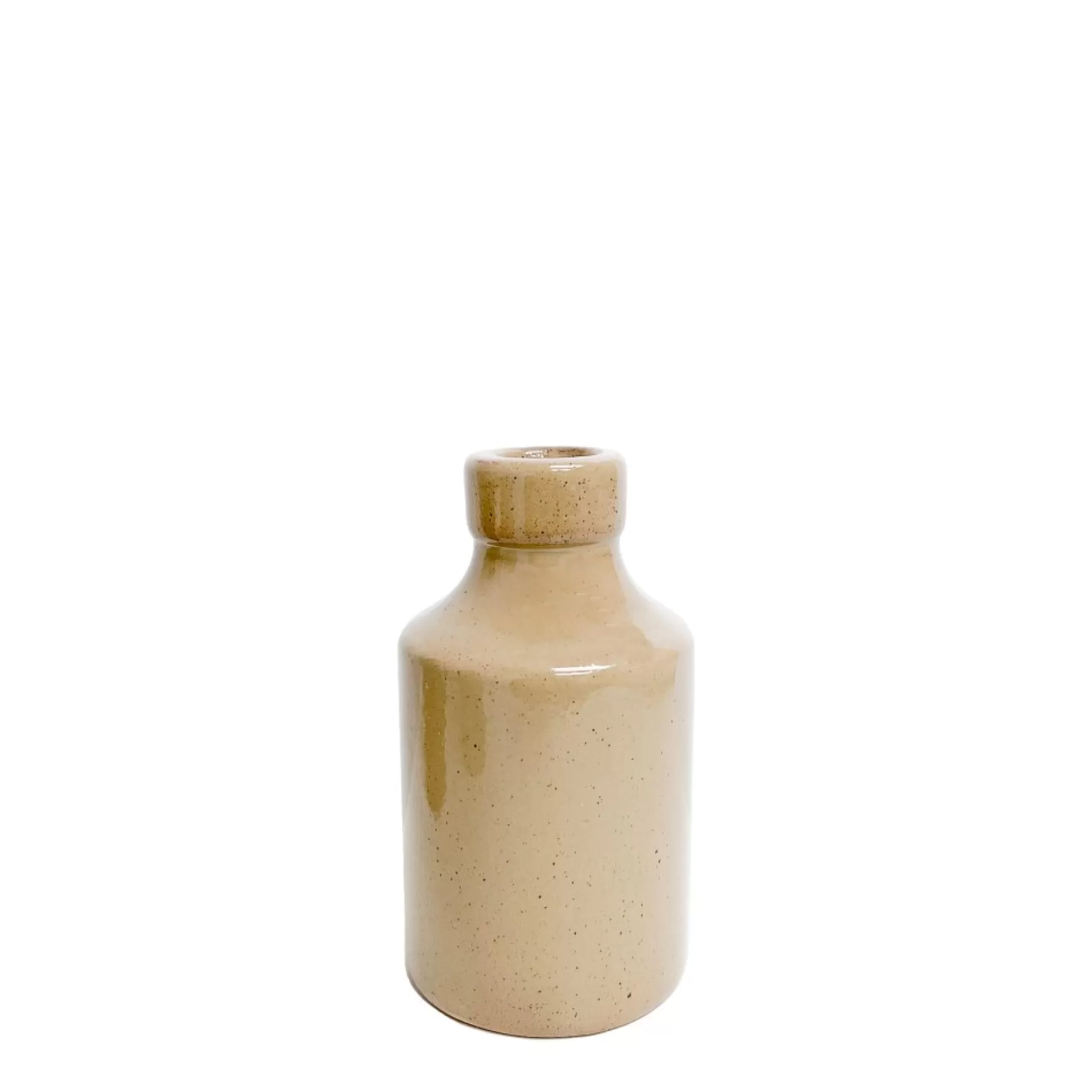Candle Holders*Pine Center Porcelain Candle Holder - Beige