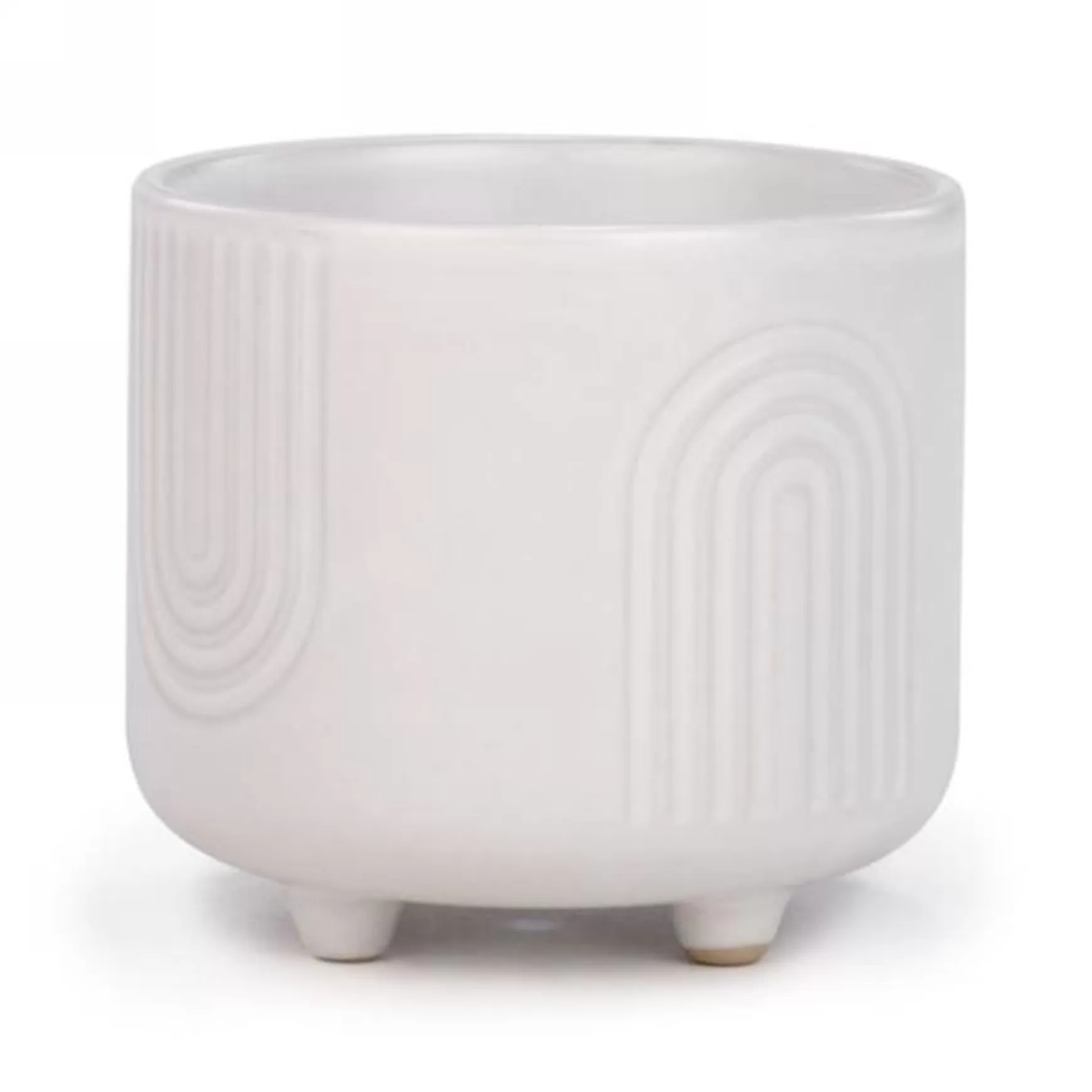 Vases & Pots*Attitudes Import Pot On Stand - Rainbow