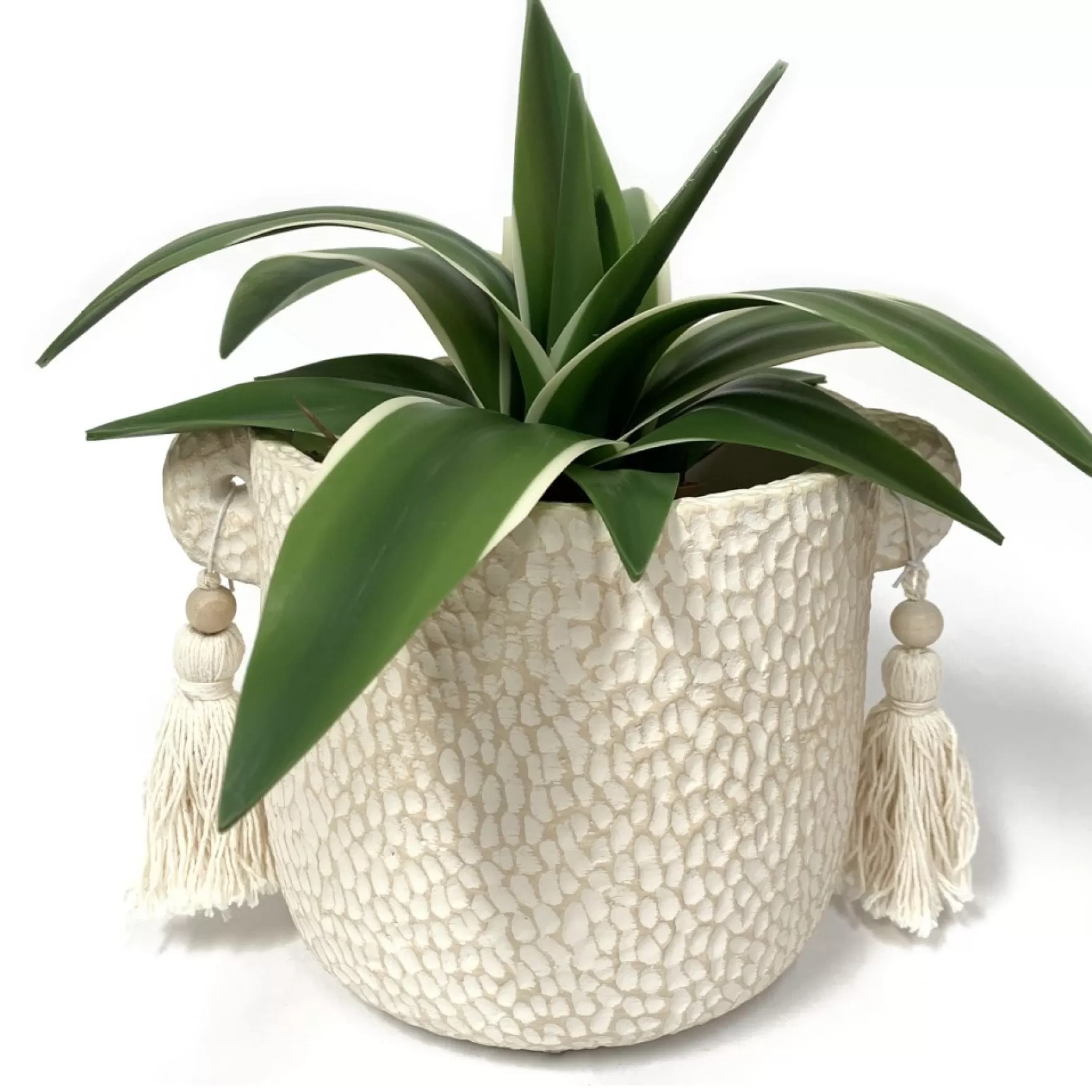 Vases & Pots*Nostalgia Import Pot With 5" Fringe - Uvita