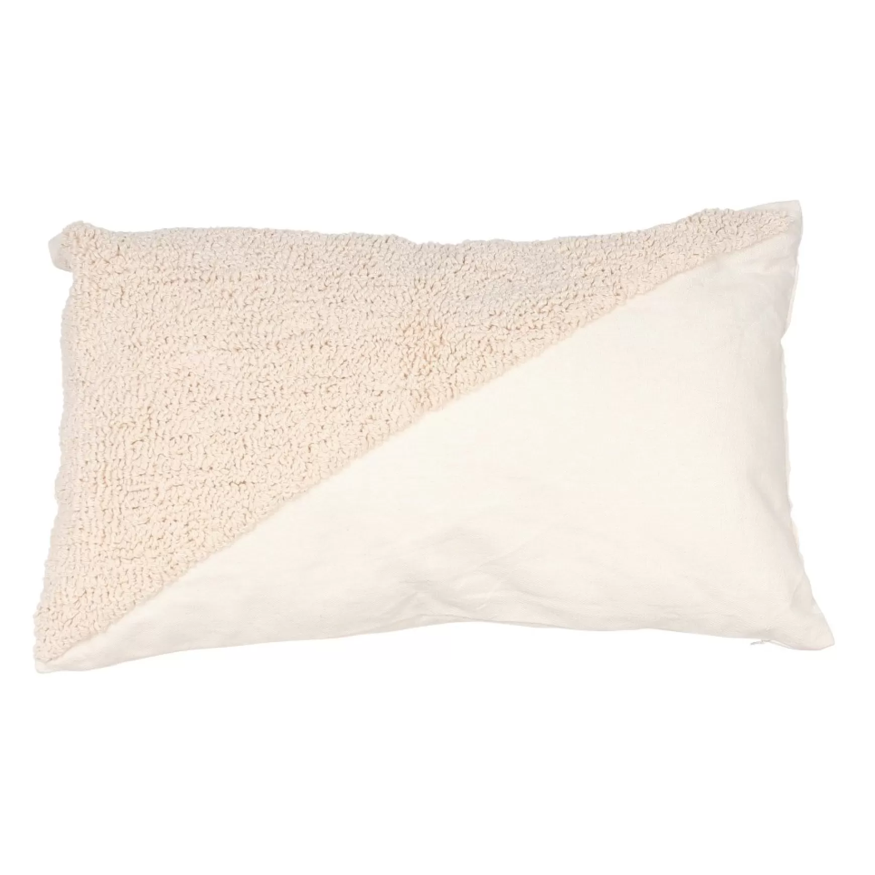 Cushions*Harman Rectangle Cushion - 2-Tone Beige
