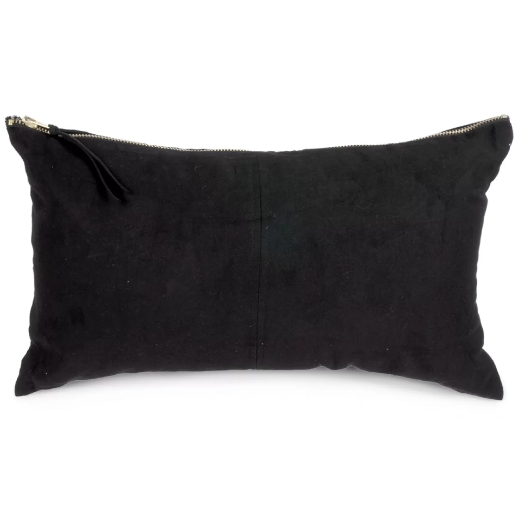 Cushions*Agence K Rectangle Faux Suede Cushion - Black