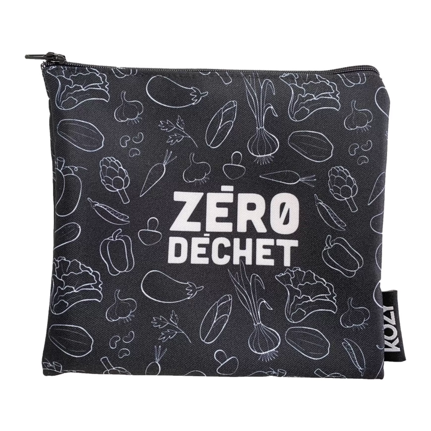 Lunches*Les textiles Patlin Reusable Medium Snack Bag - Zero Dechet