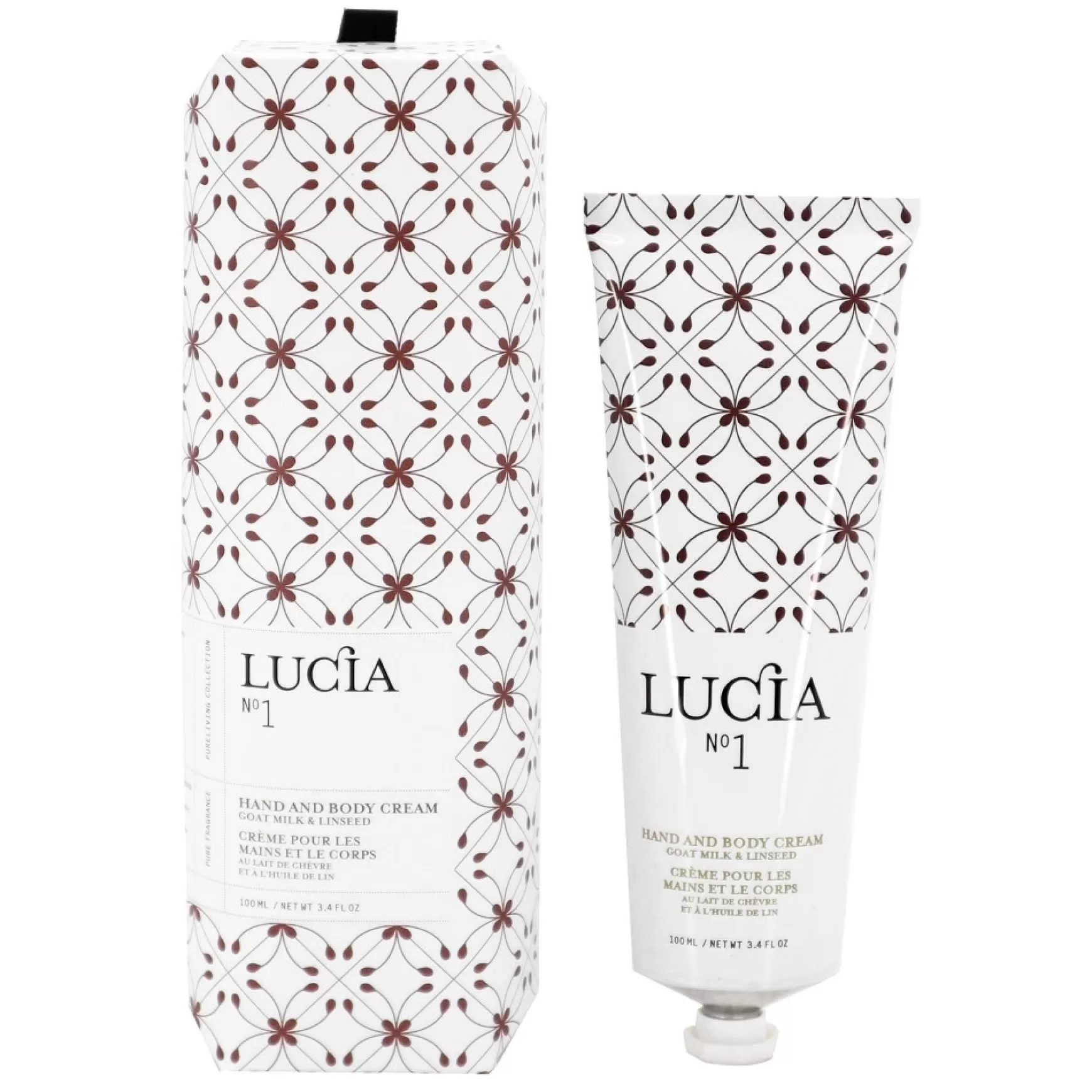 Creams*Pure Living Rich Hand Cream - Goat Milk And Linseed Oil