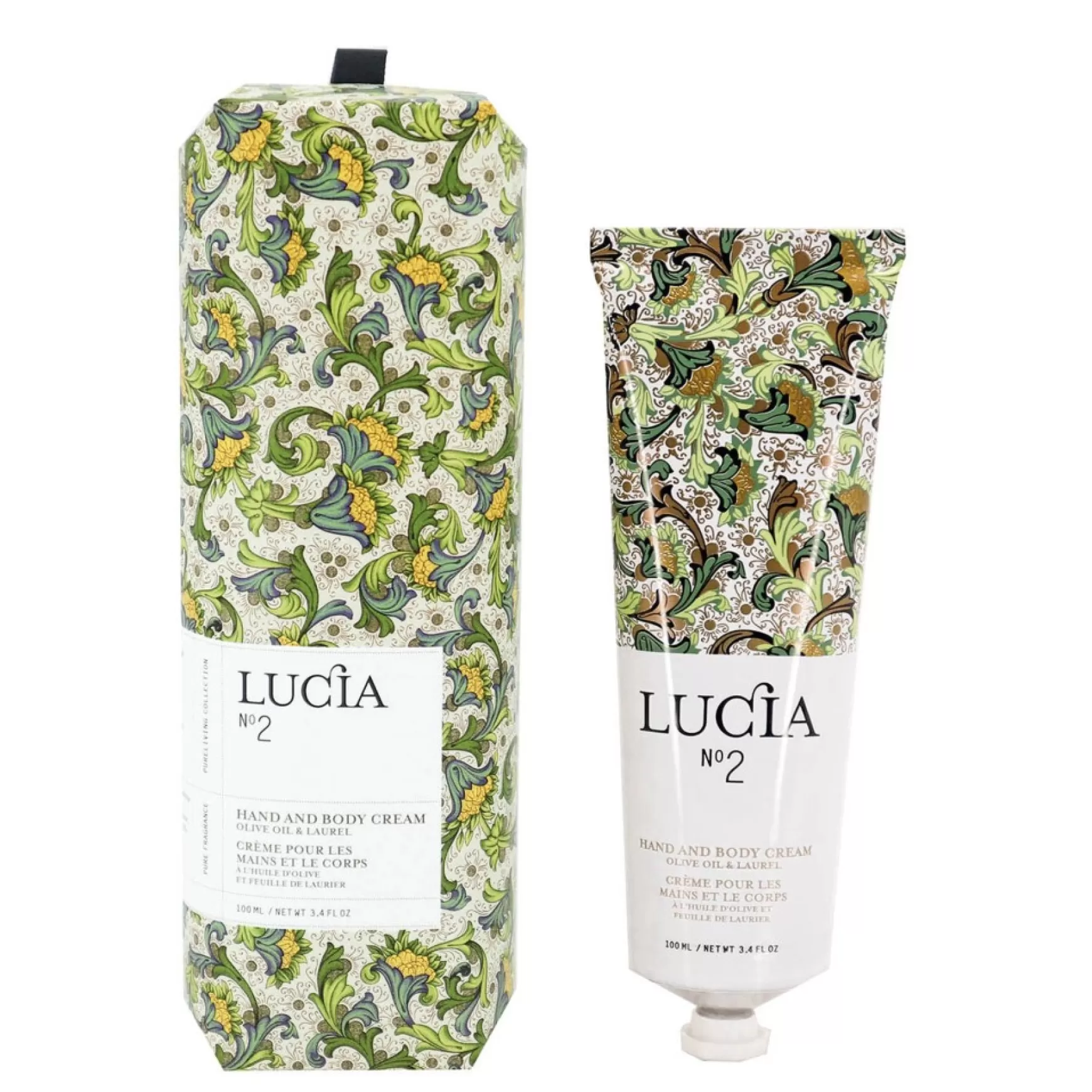 Creams*Pure Living Rich Hand Cream - Olive Oil And Laurel