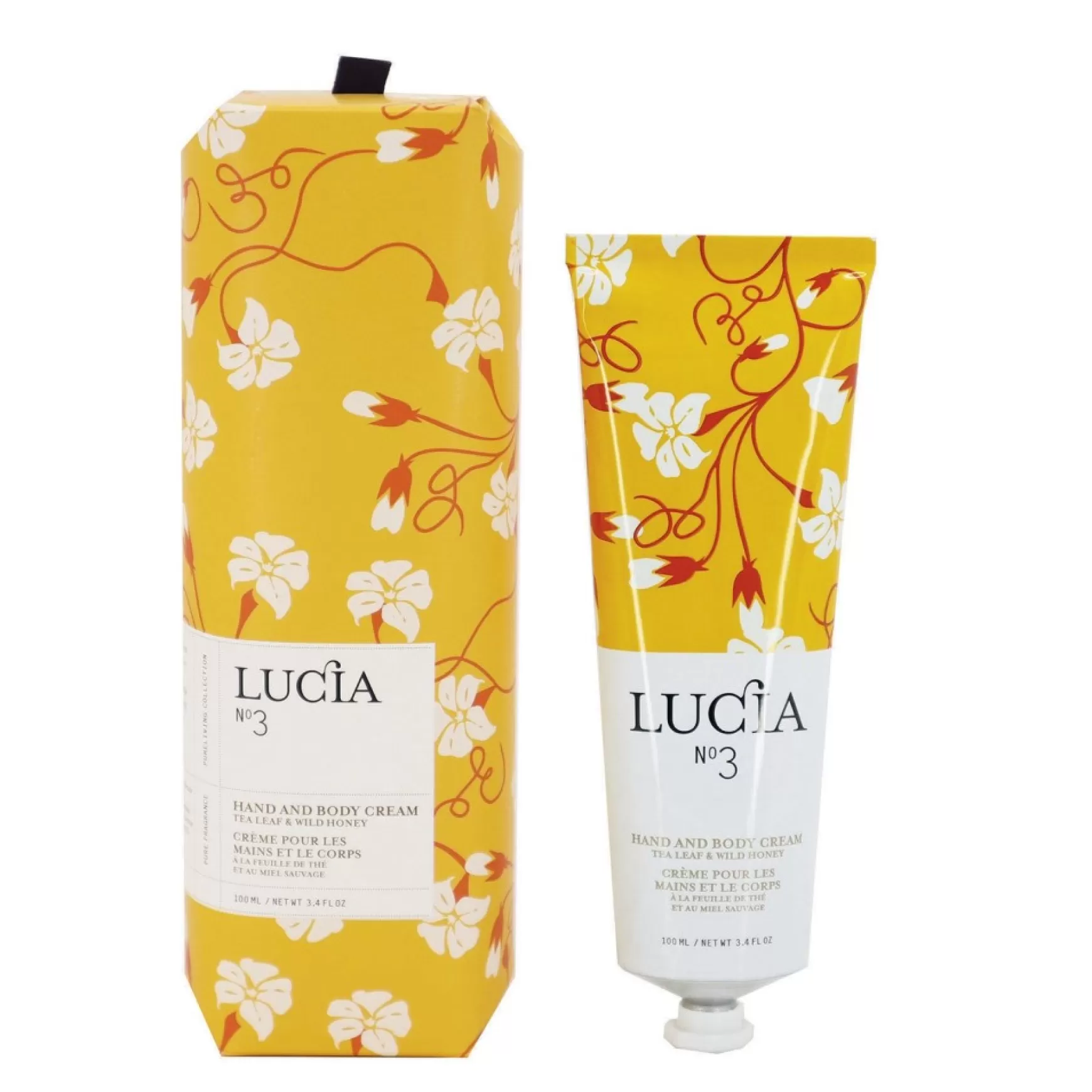 Creams*Pure Living Rich Hand Cream - Tea Leaf And Honey