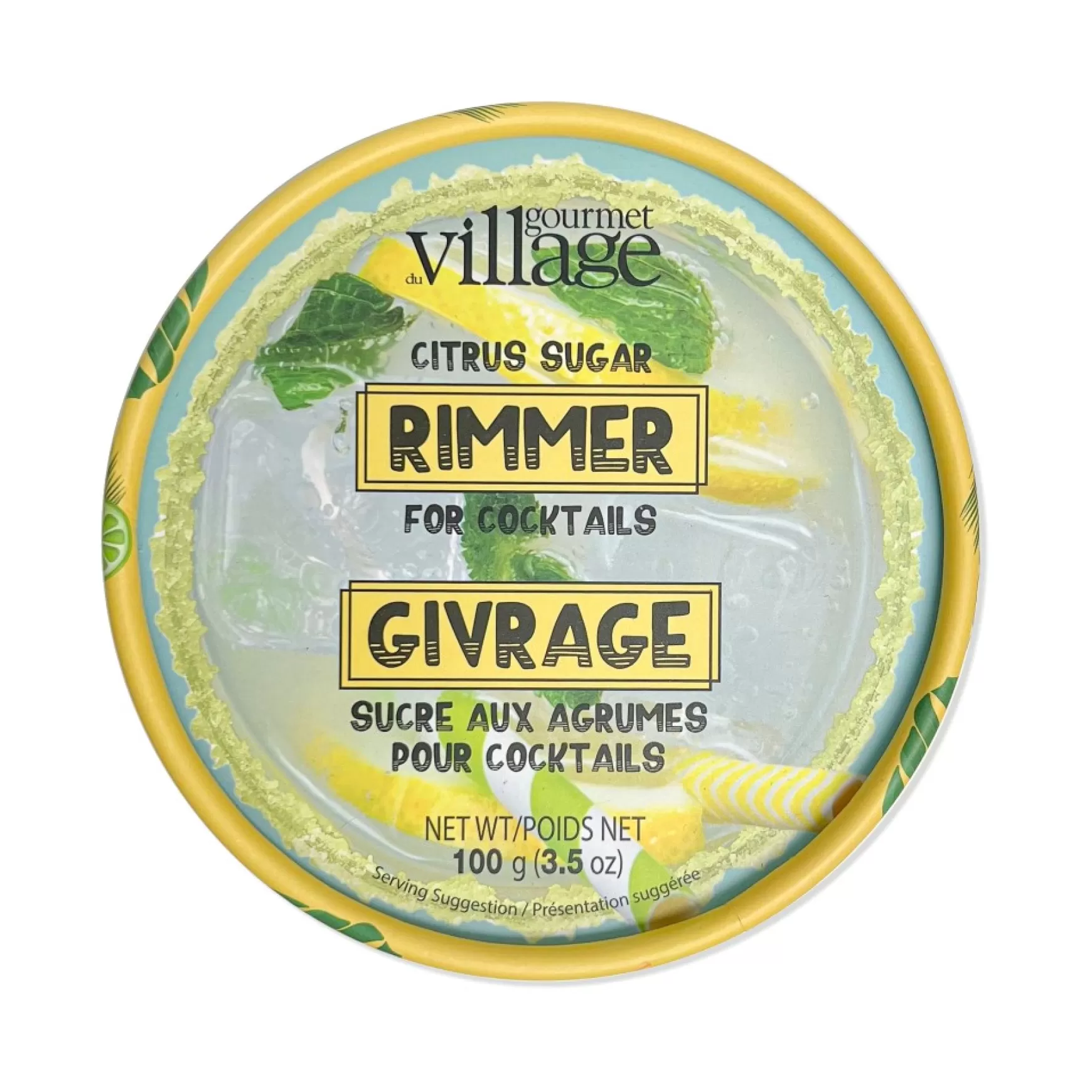 All For Cocktails*Gourmet du Village Rimmer - Citrus Sugar
