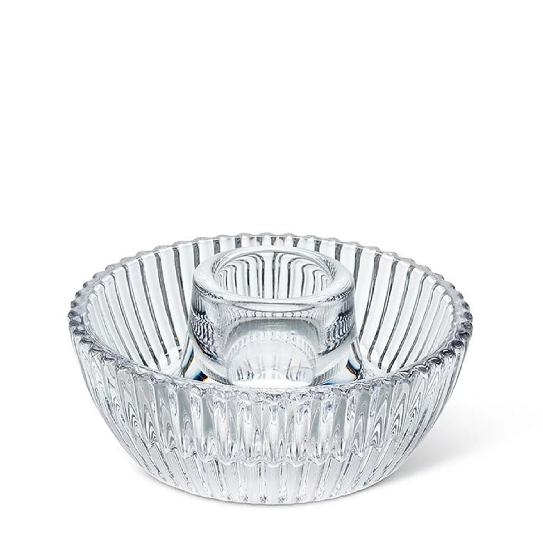 Candle Holders*Abbott Round Candle Holder - Ribbed